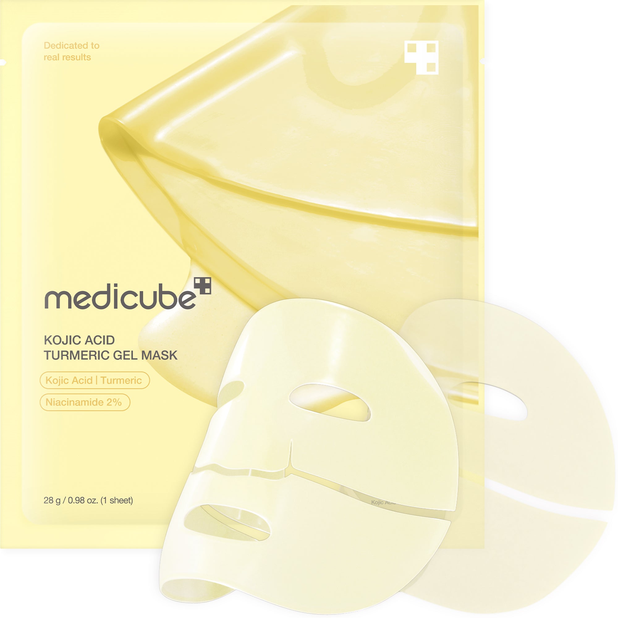 🎁 [GIFT] Kojic Acid Turmeric Gold Jelly Gel Mask 1EA (100% off) image 2