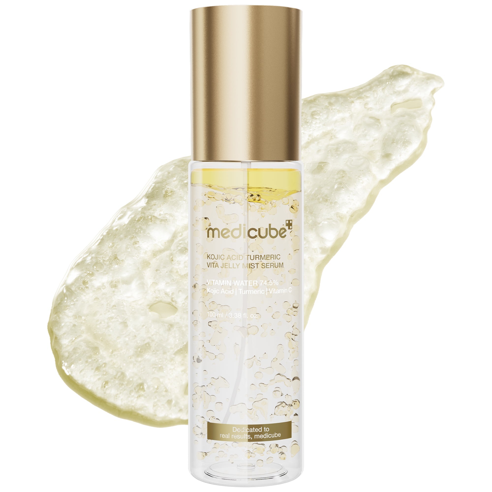 Kojic Acid Turmeric Vitamin Gold Jelly Mist Serum image 1
