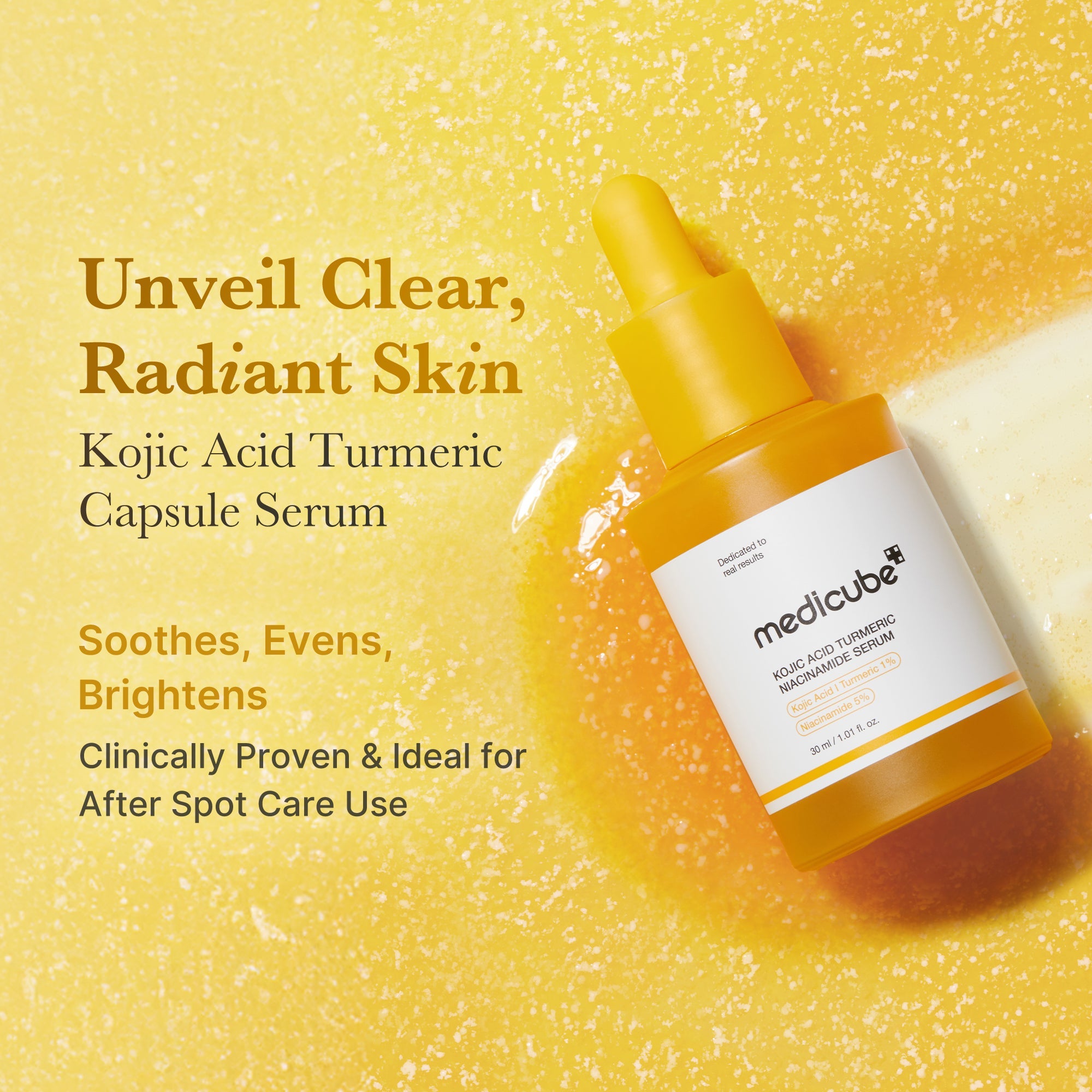 [Subscr.] Kojic Acid Turmeric Capsule Serum image 2