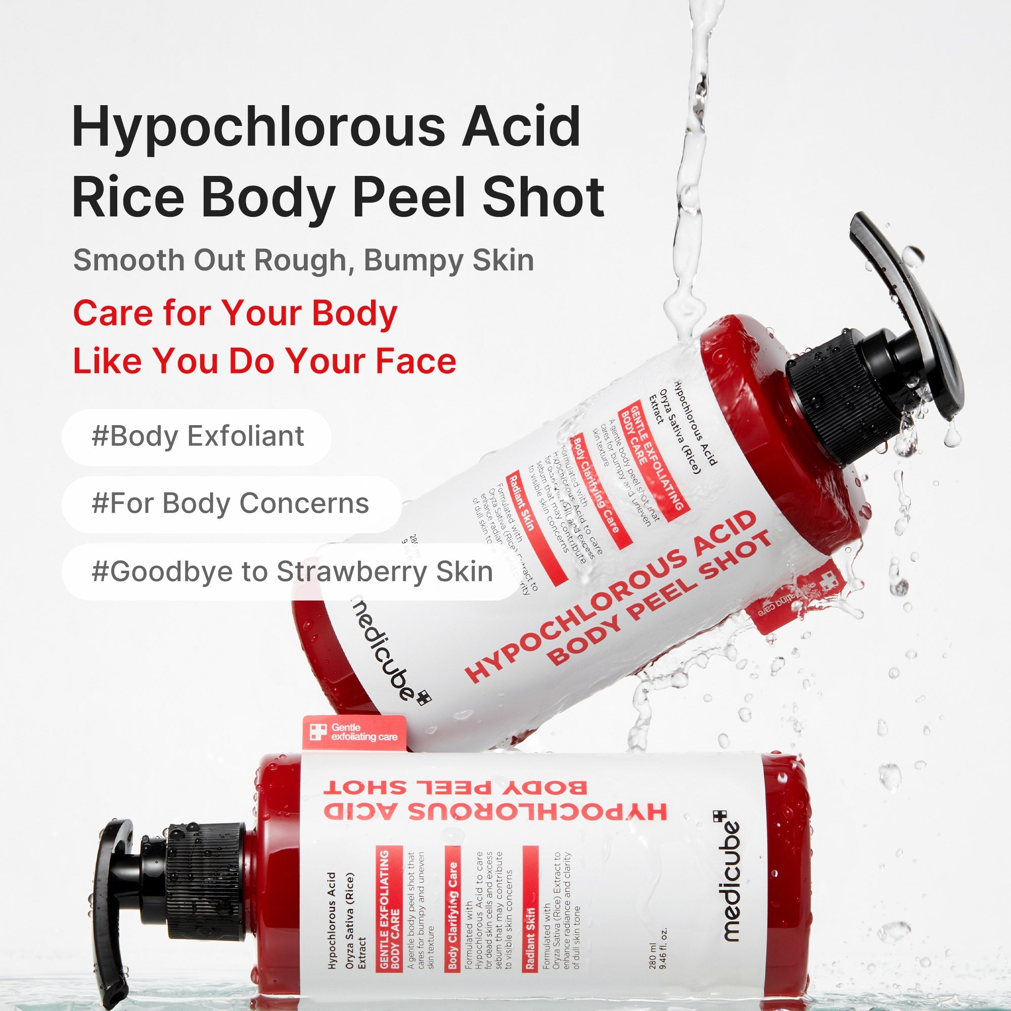 Hypochlorous Acid Rice Body Peel Shot image 2