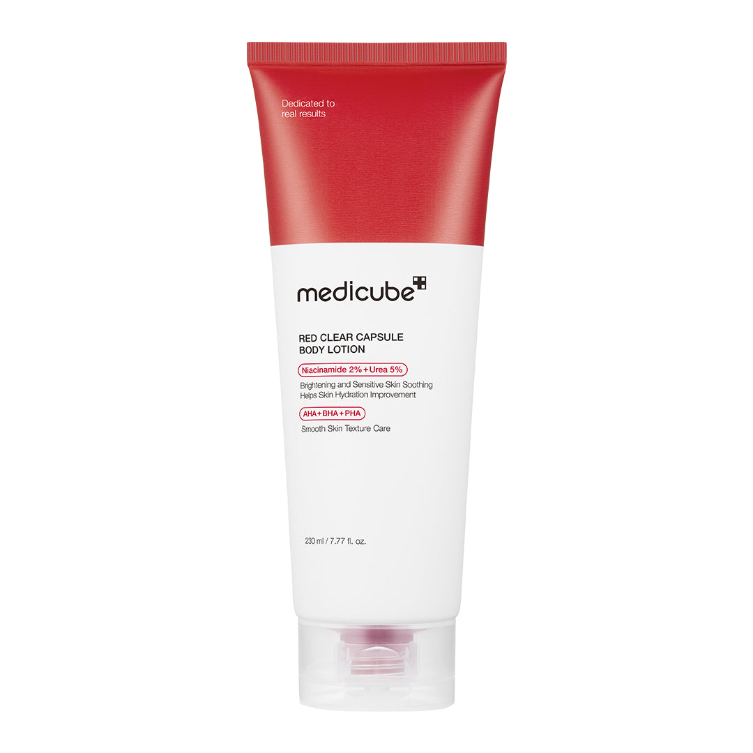 » Red Clear Capsule Body Lotion (100% off) image 1