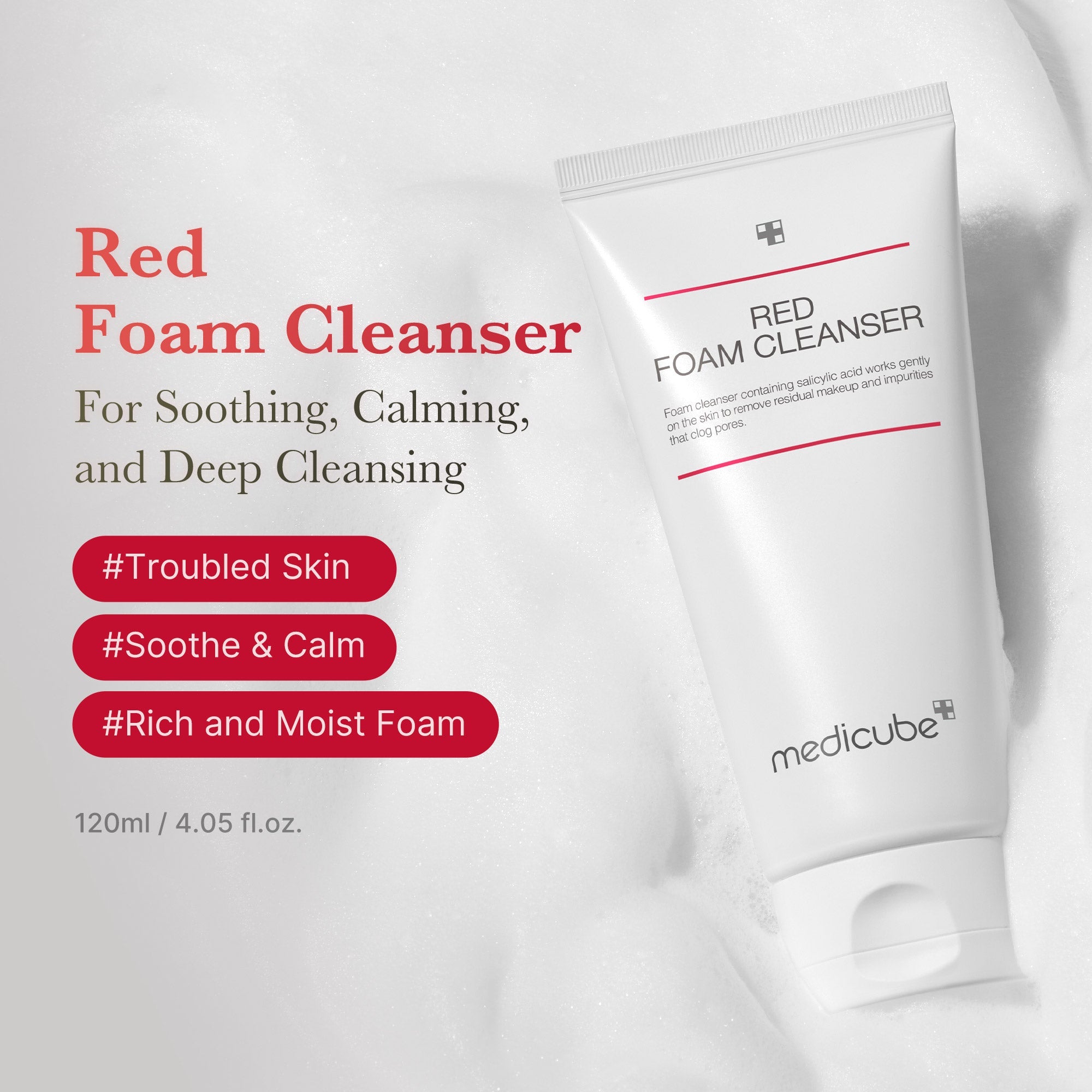 Red Foam Cleanser image 2