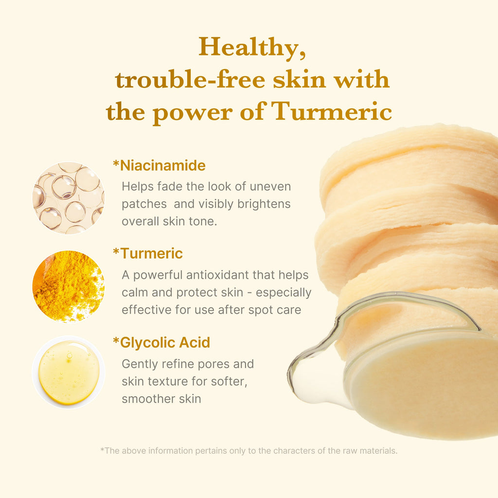 [Subscr.] Kojic Acid Tumeric Toner Pad image 3