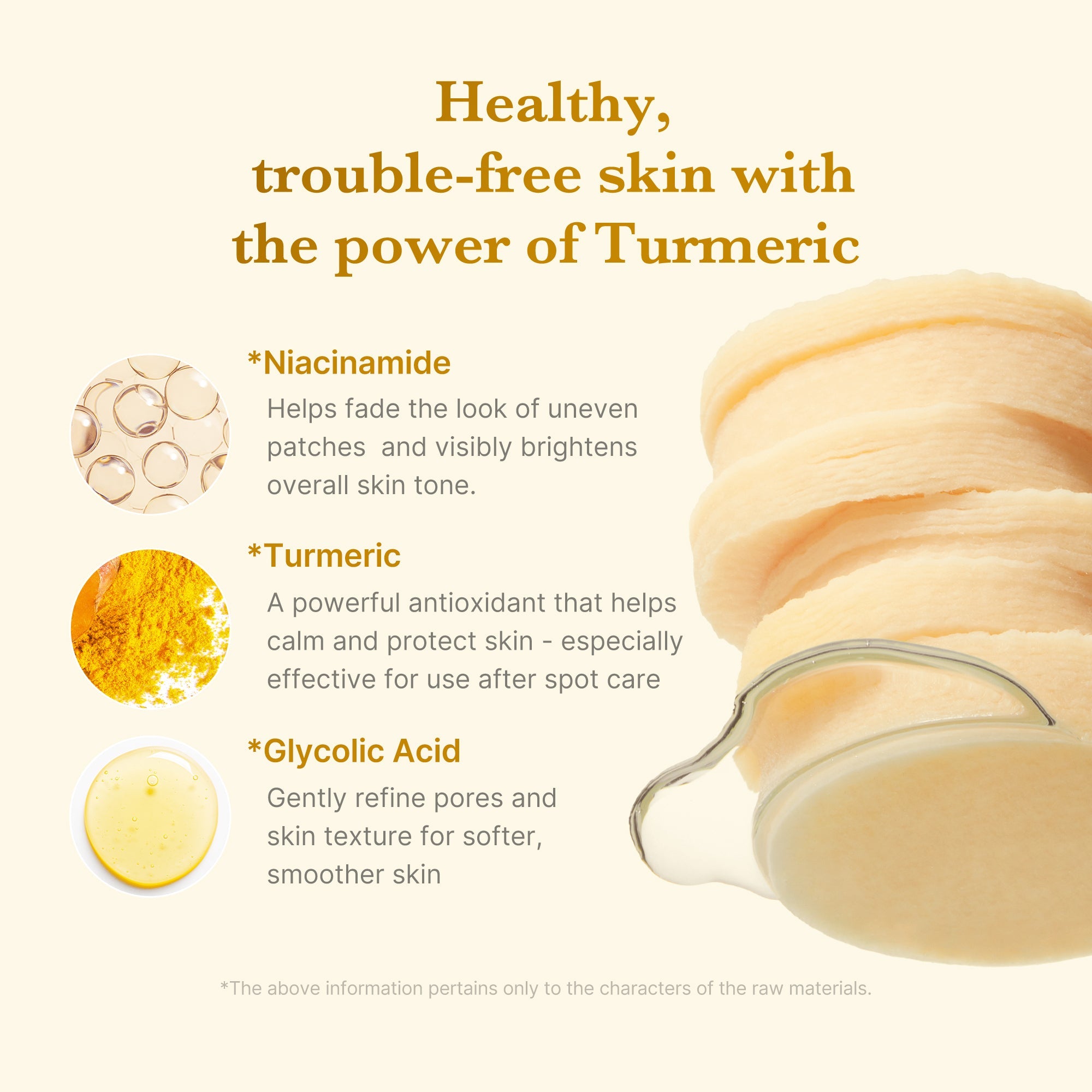Kojic Acid Tumeric Toner Pad image 3