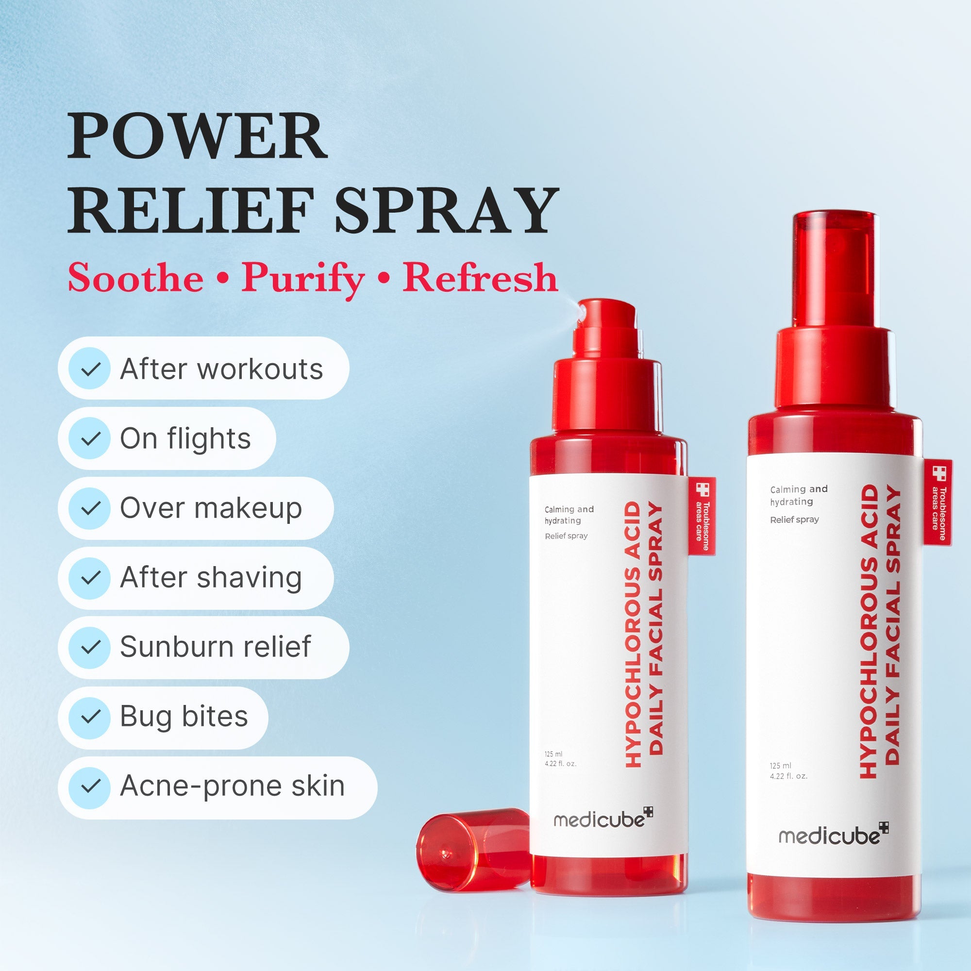 [Subscr.] Hypochlorous Acid Power Soothing Spray image 4