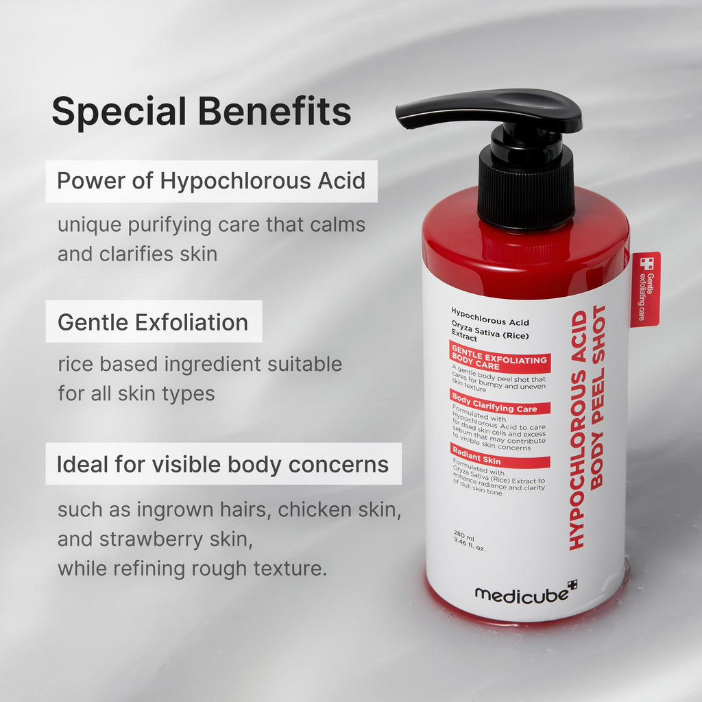 Hypochlorous Acid Rice Body Peel Shot image 5
