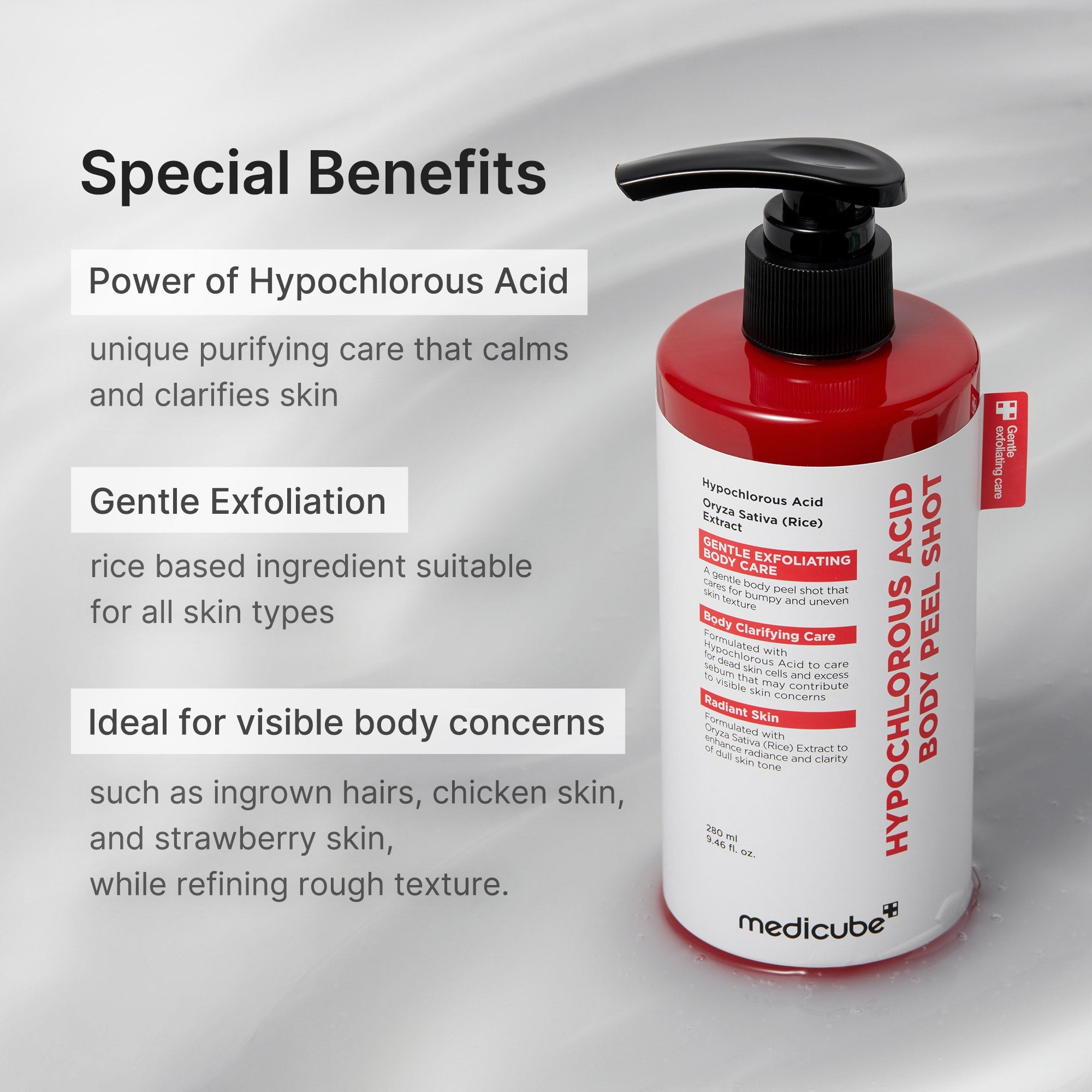 [GIFT] Hypochlorous Acid Rice Body Peel Shot image 5