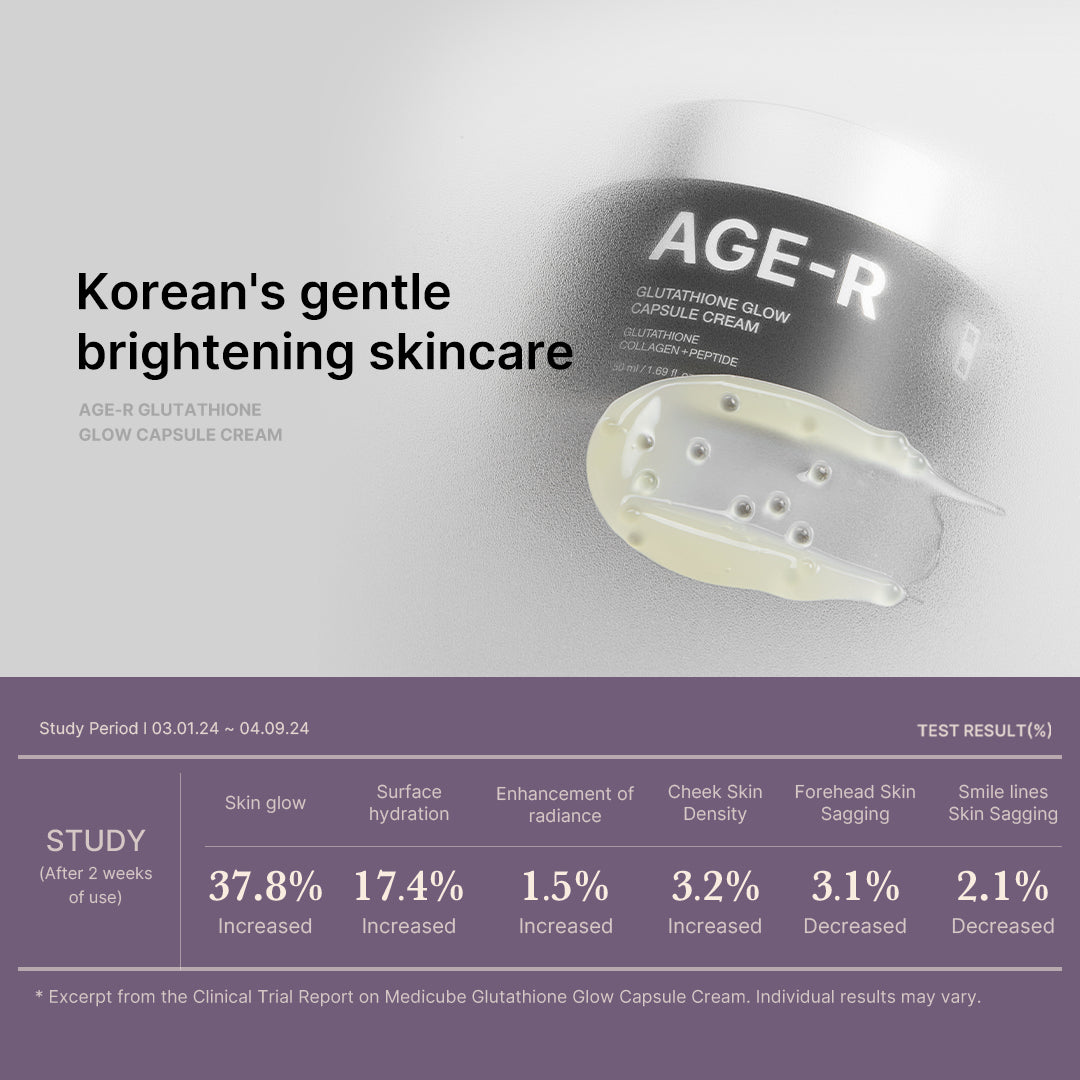 AGE-R Glutathione Glow Capsule Cream image 5