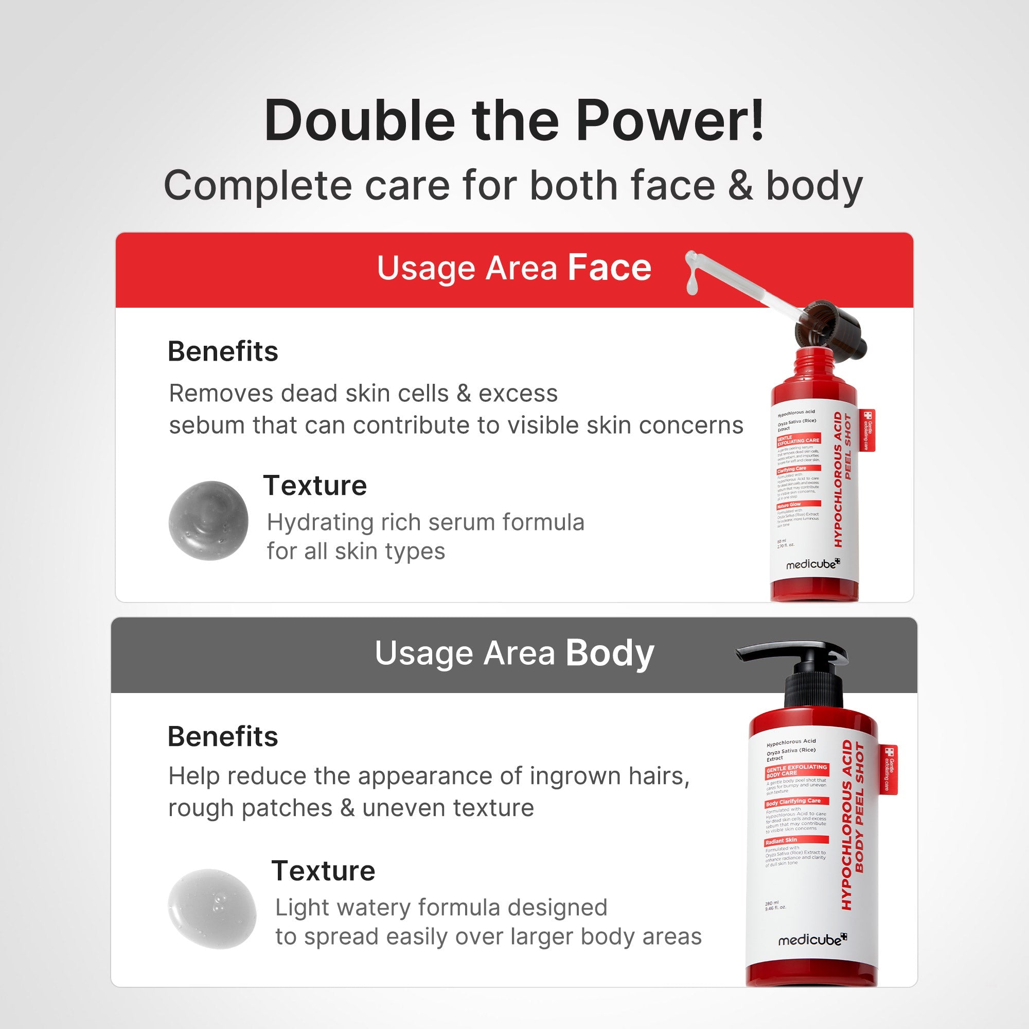 [GIFT] Hypochlorous Acid Rice Body Peel Shot image 7