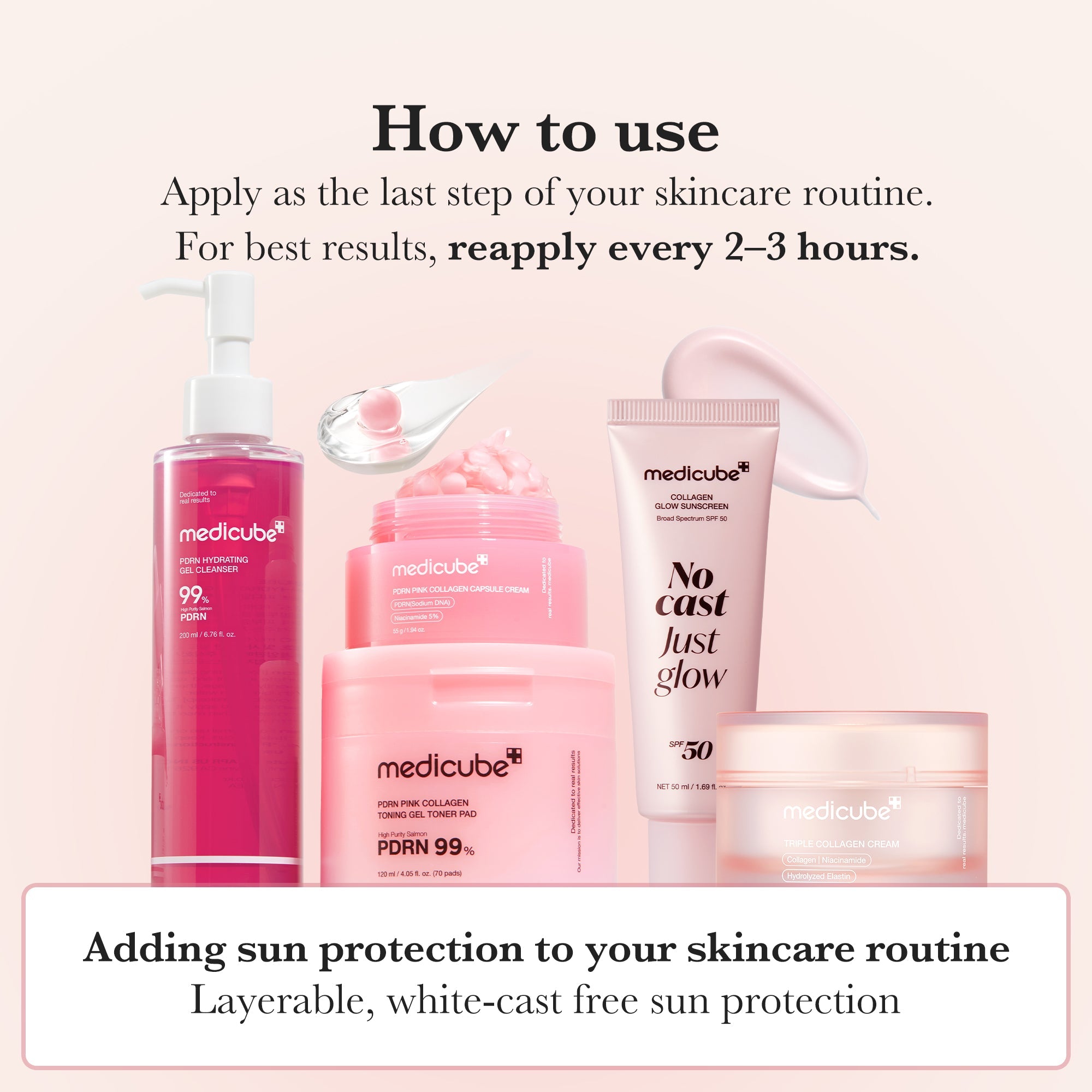 No Cast Just Glow Collagen Sunscreen image 7