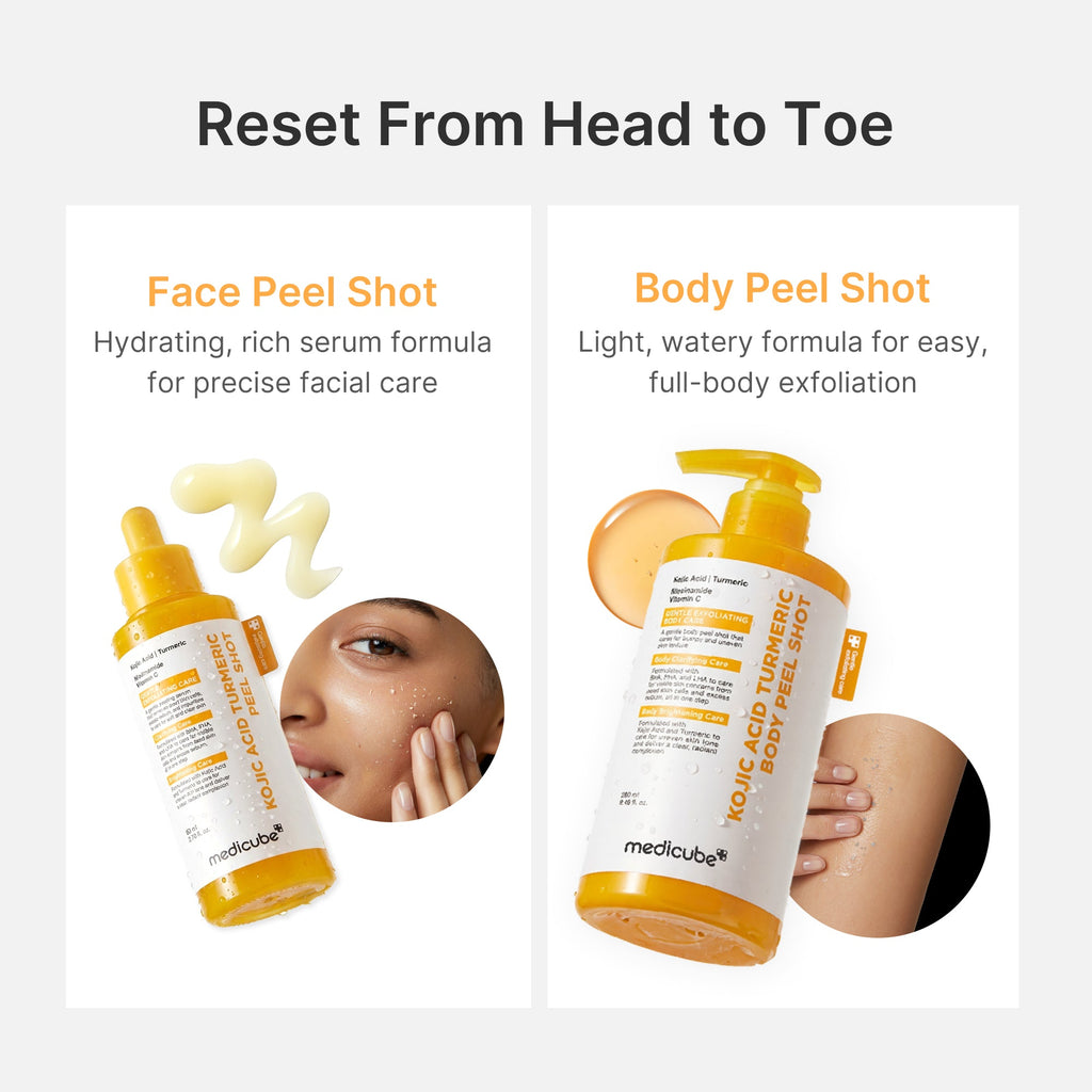 Kojic Acid Turmeric Body Peel Shot image 7