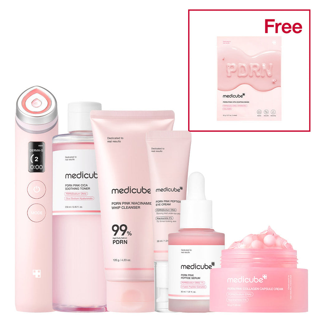PDRN Pink Glow Home Aesthetic Full Set image 1