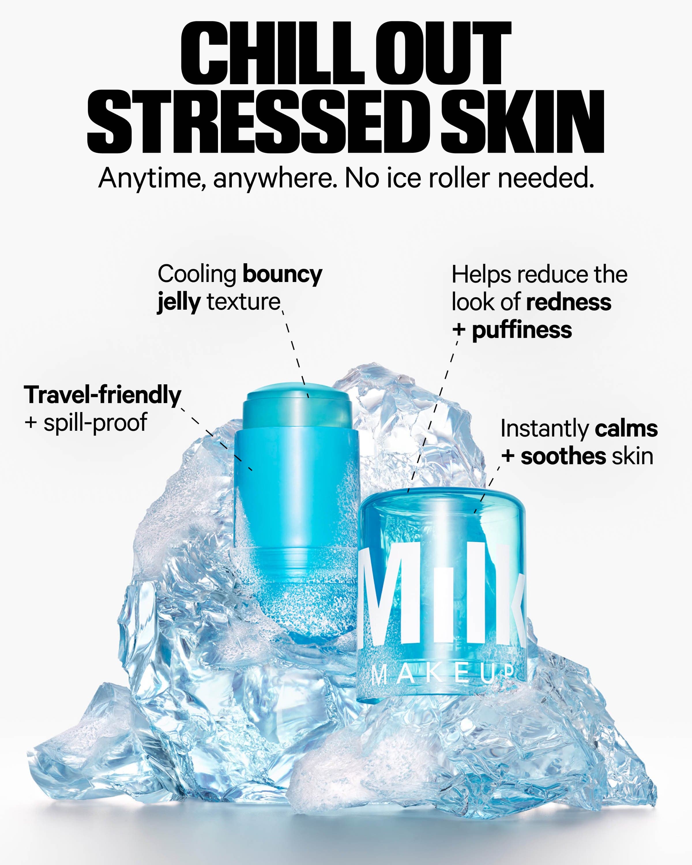 Cooling Water Jelly Ice Depuffing Serum image 4