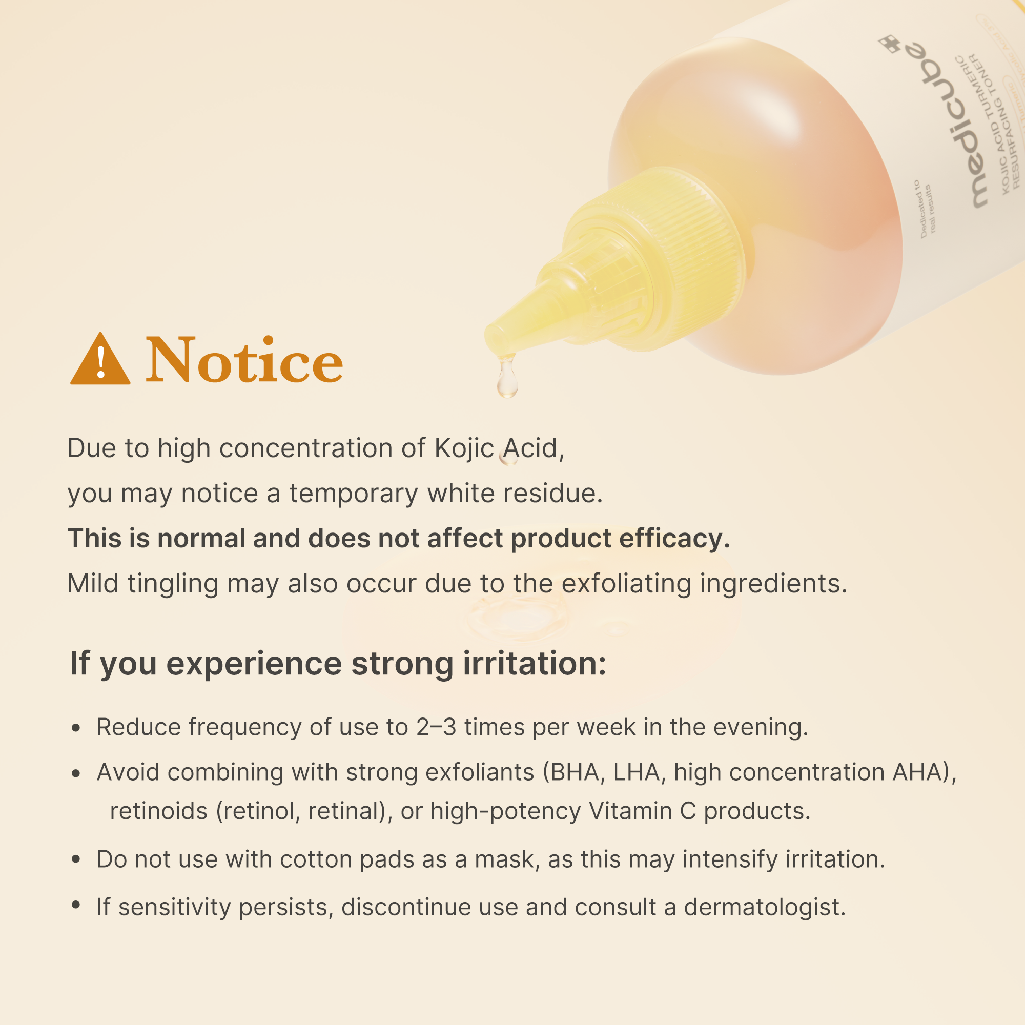 [GIFT] Kojic Acid Turmeric Toner image 6