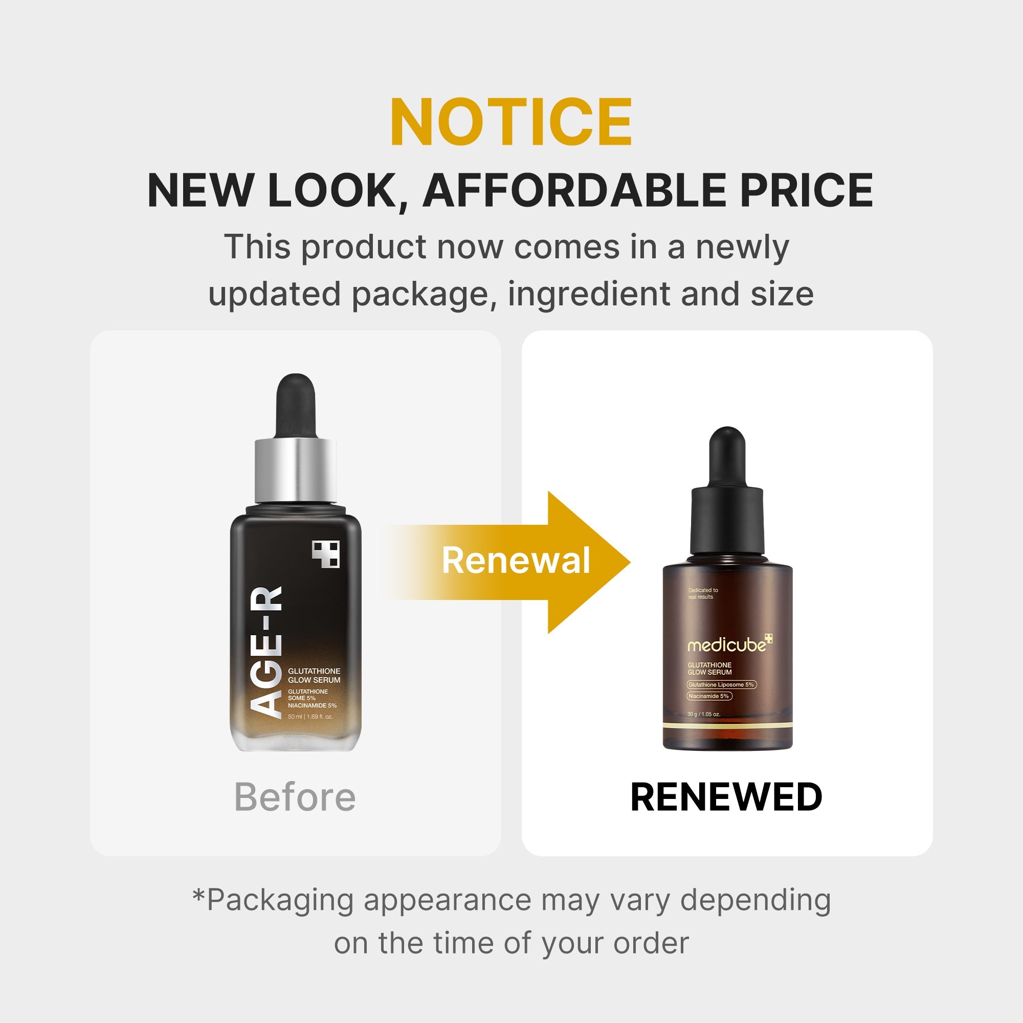 [GIFT] AGE-R Glutathione Glow Serum image 2
