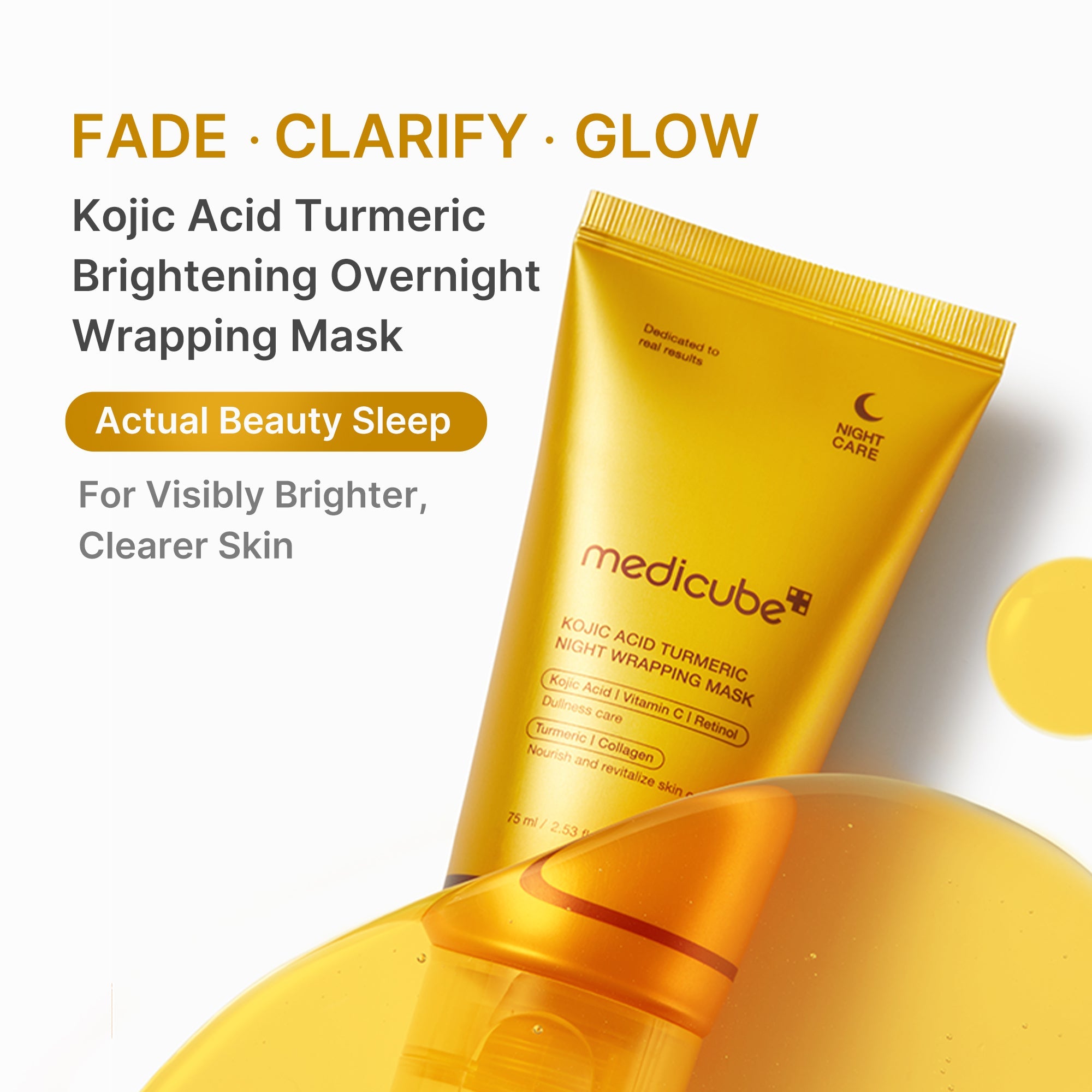 Kojic Acid Turmeric Overnight Wrapping Mask image 3