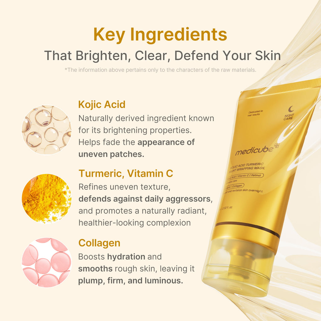 [Subscr.] Kojic Acid Turmeric Overnight Wrapping Mask image 5