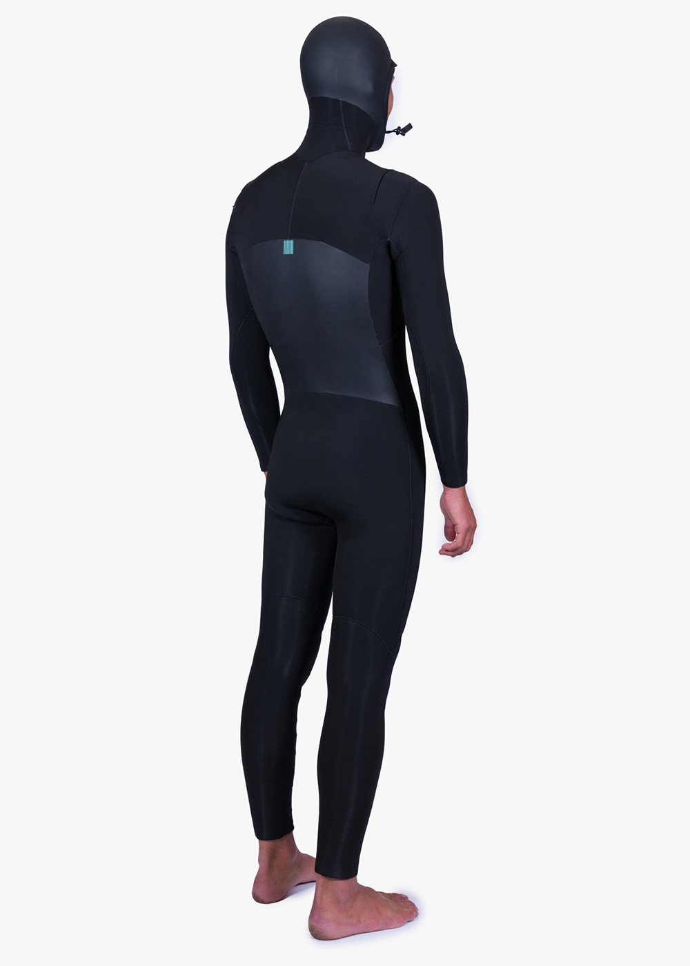 New Seas 4-3 Hooded U-Zip Full Wetsuit image 5