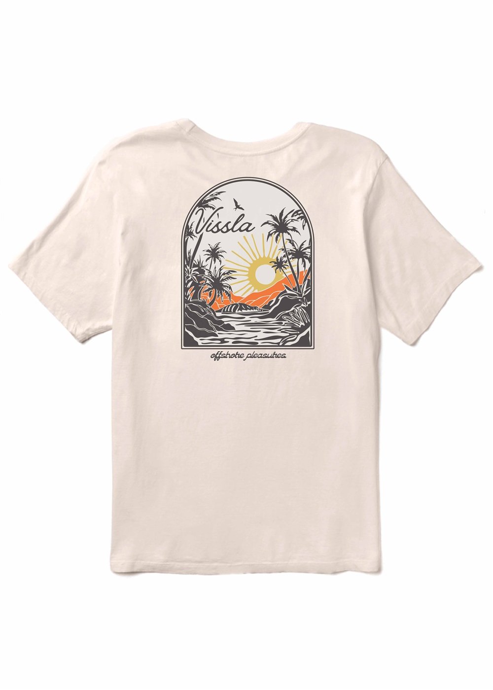 Sunset Shadows Cosmic Wash Boys Tee image 1