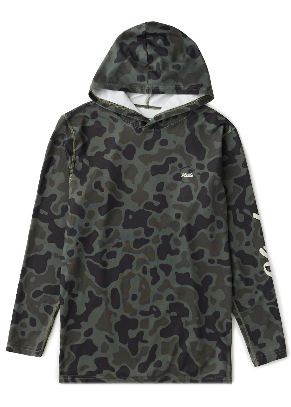 Youth Pro Comp Hooded LS Sun Shirt image 1