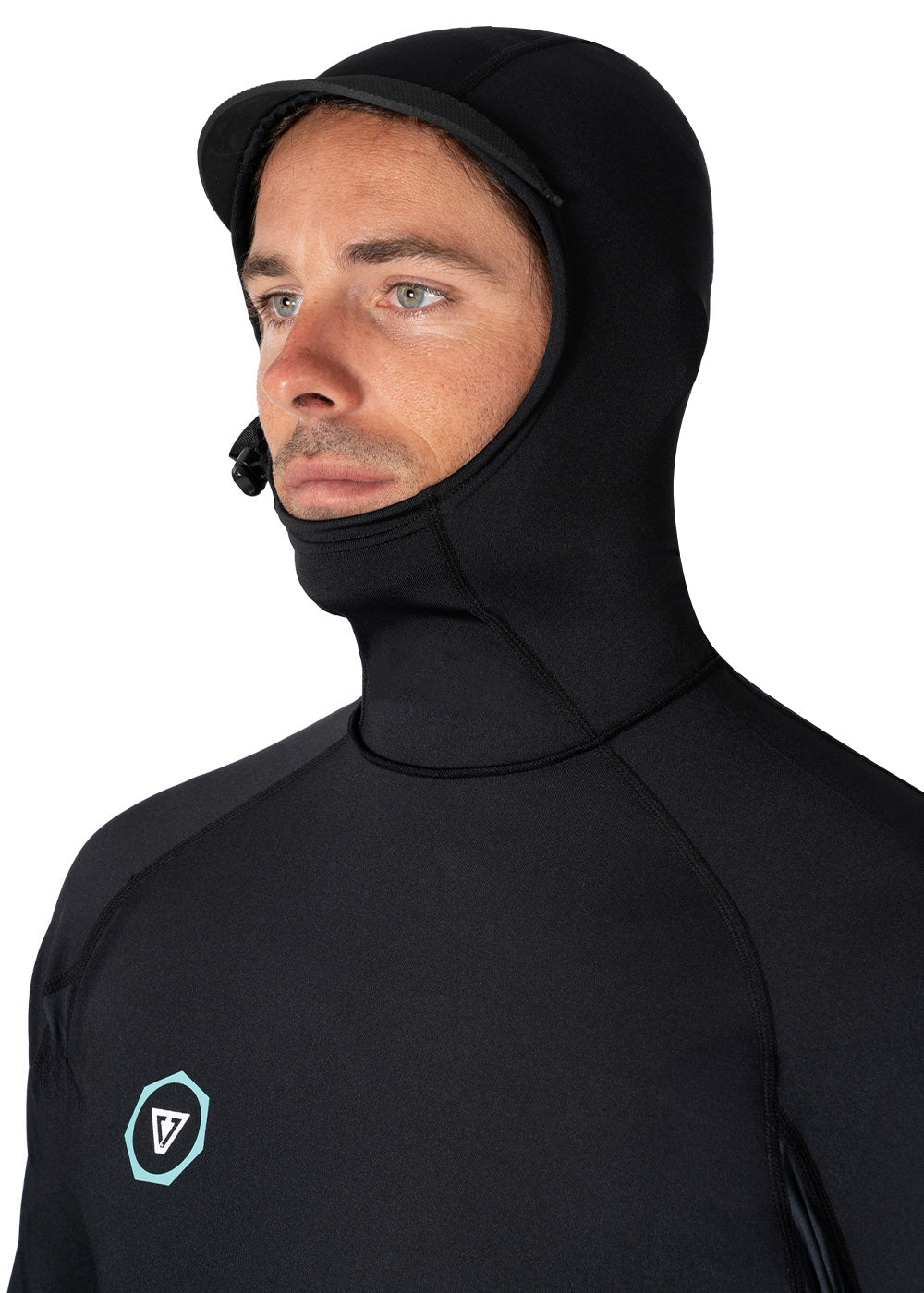 Youth Warm Seas Eco Hooded Long Sleeve Rash Guard image 7