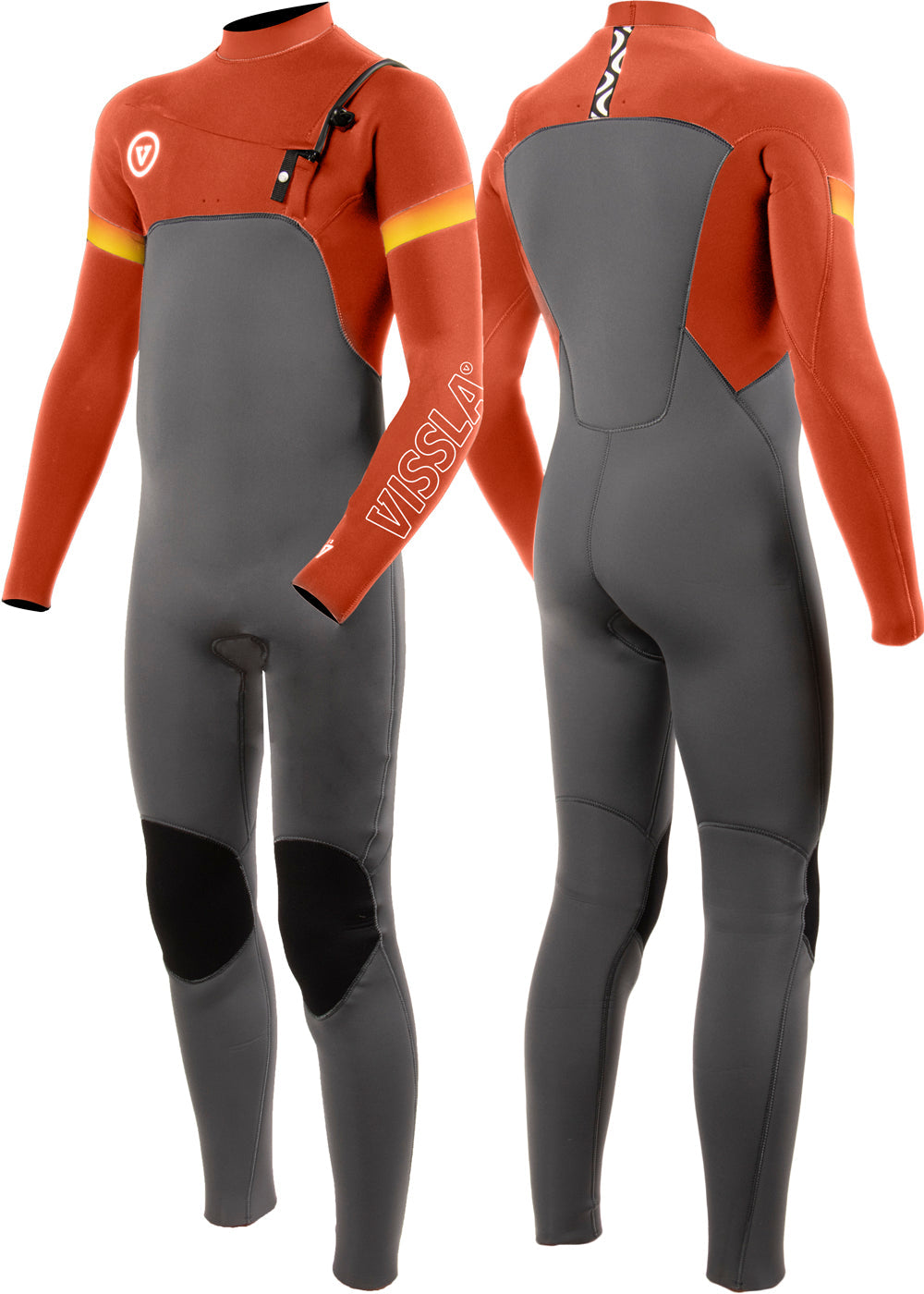 7 Seas Boys Raditude 3-2 Full Chest Zip Wetsuit image 4