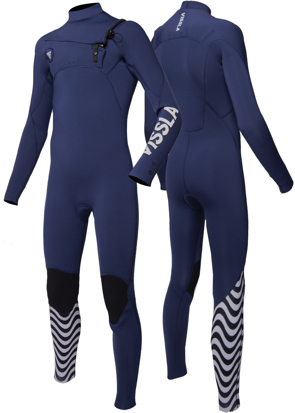 7 Seas Boys 3-2 Full Chest Zip Wetsuit image 4