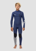 7 Seas Boys 3-2 Full Chest Zip Wetsuit image 1