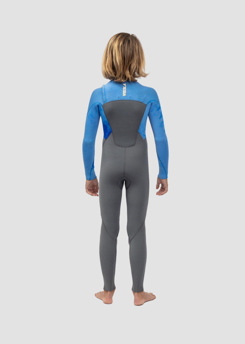 7 Seas Boys 4-3 Full Chest Zip Wetsuit image 2