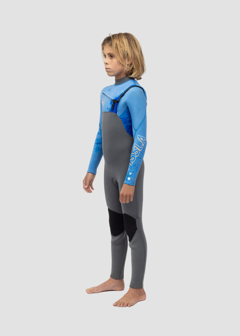 7 Seas Boys 4-3 Full Chest Zip Wetsuit image 3