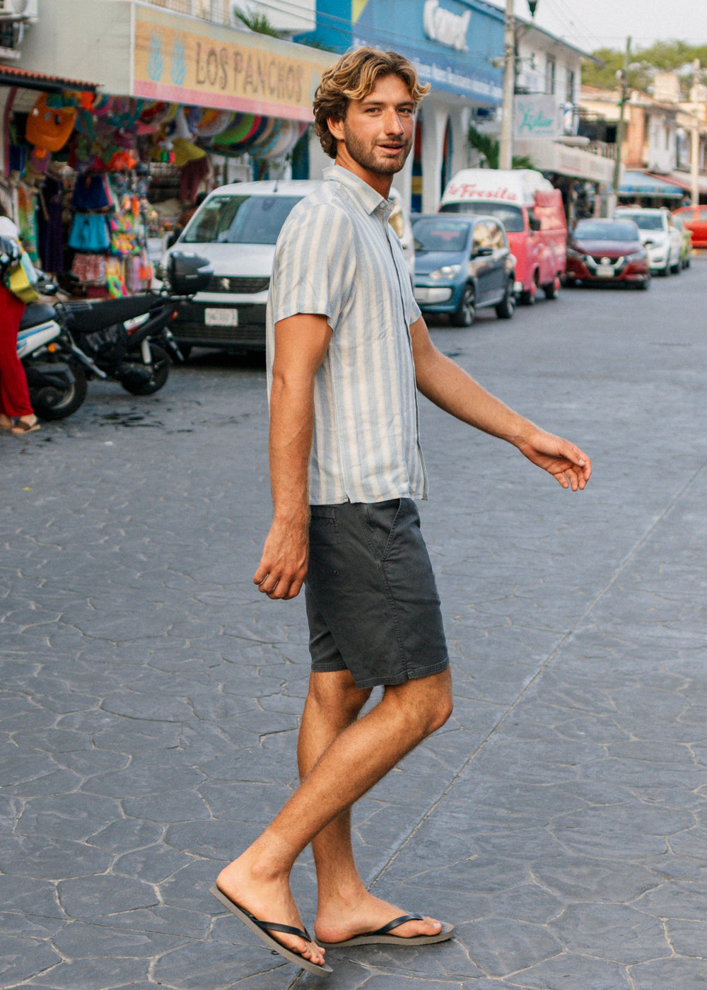 Grad Stripe Short Sleeve Shirt image 2