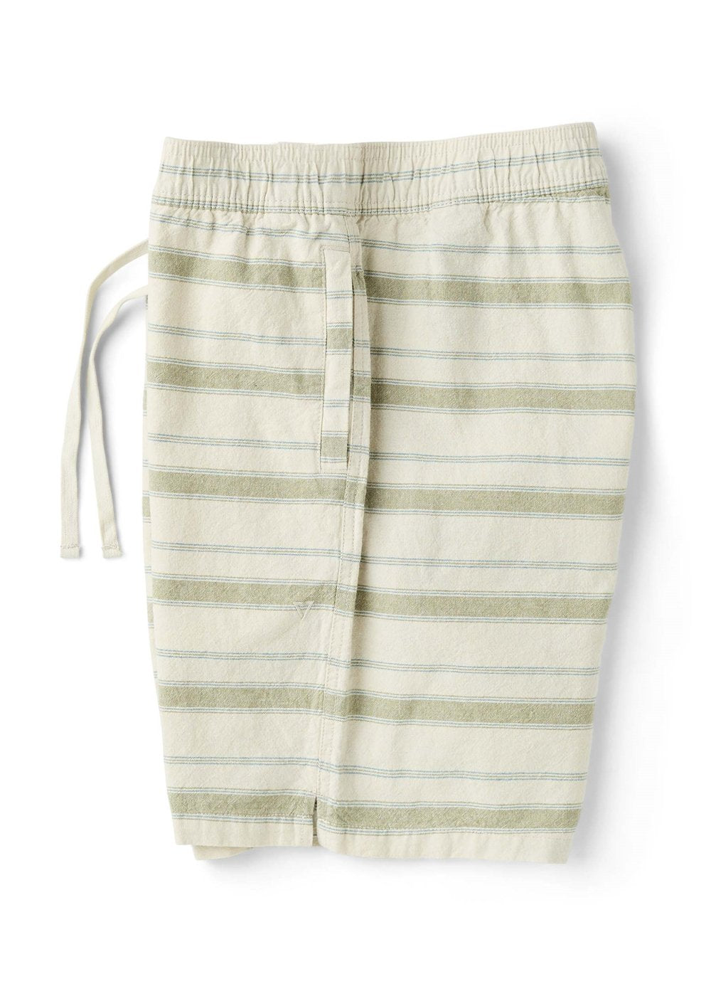 J. Linen Stripe Elastic 18" Walkshort image 3