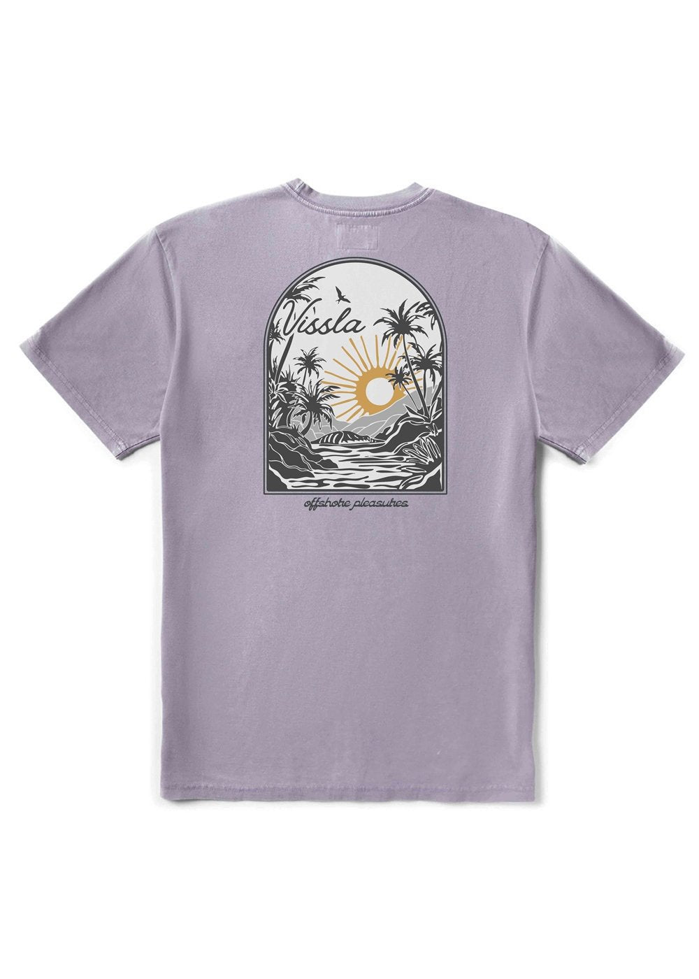 Sunset Shadows Cosmic Wash Ss Tee image 1