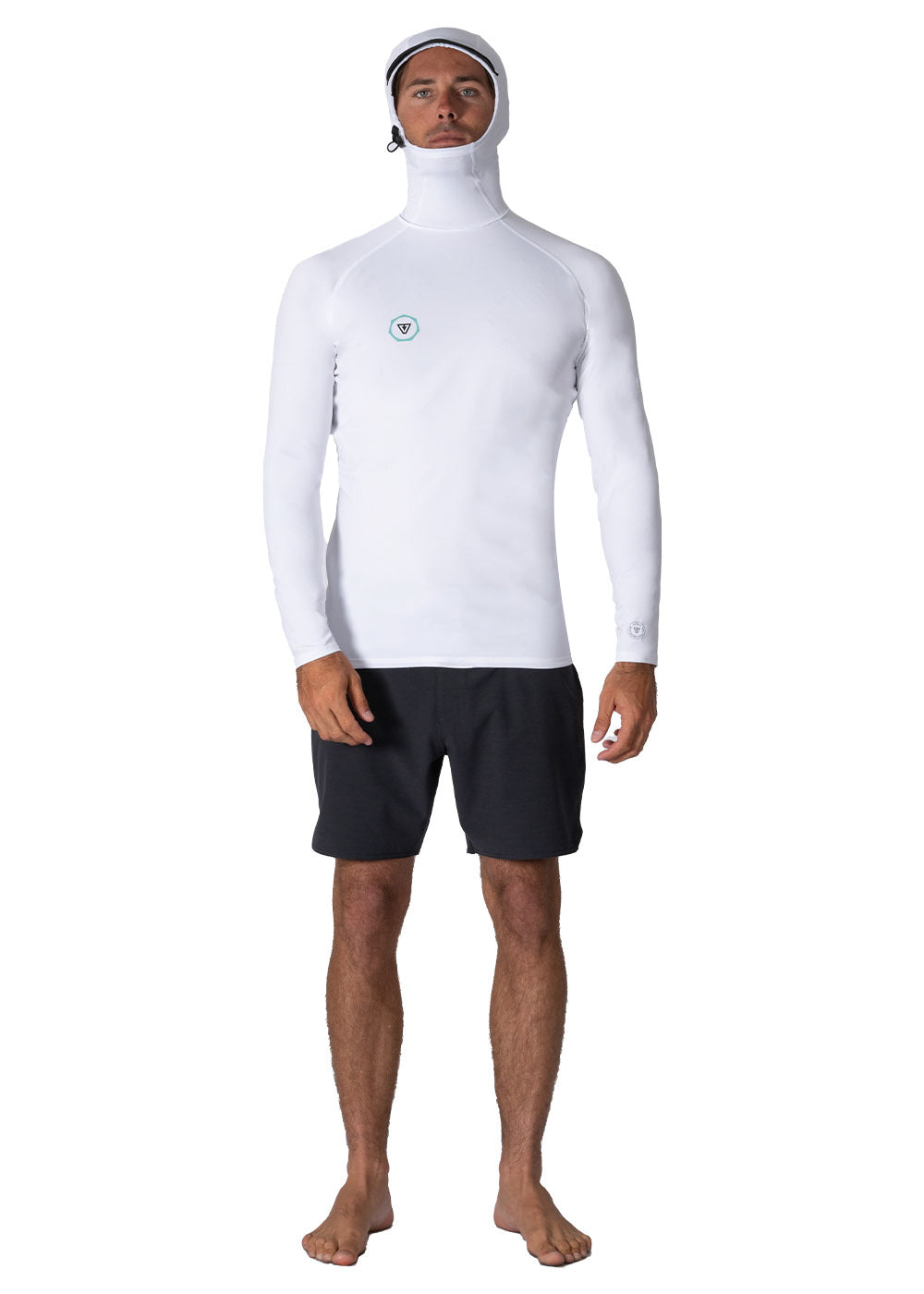 Warm Seas Eco Hooded LS Rash Guard image 1