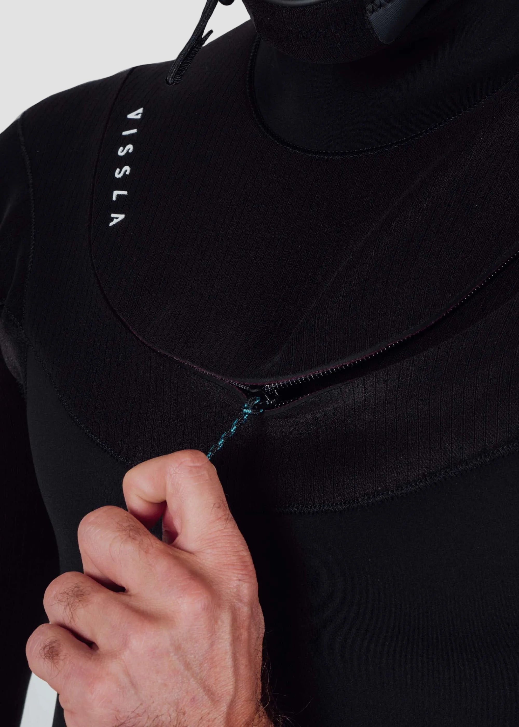 New Seas 5-4 Hooded U-Zip Full Wetsuit image 2