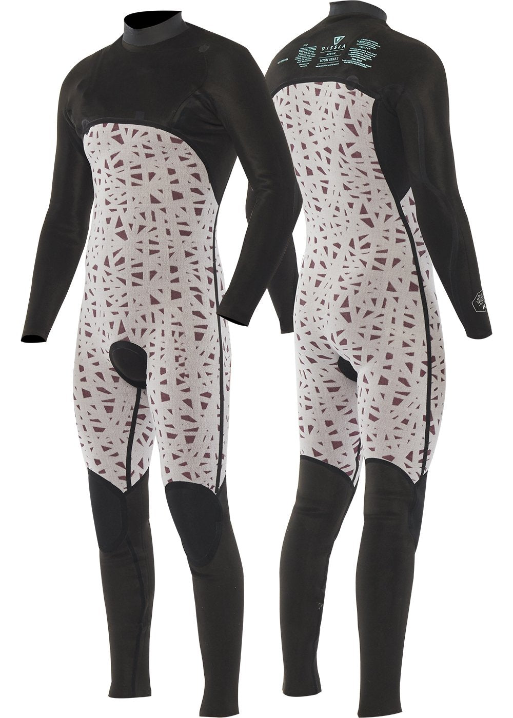 High Seas II 4-3 Full No Zip Wetsuit image 4