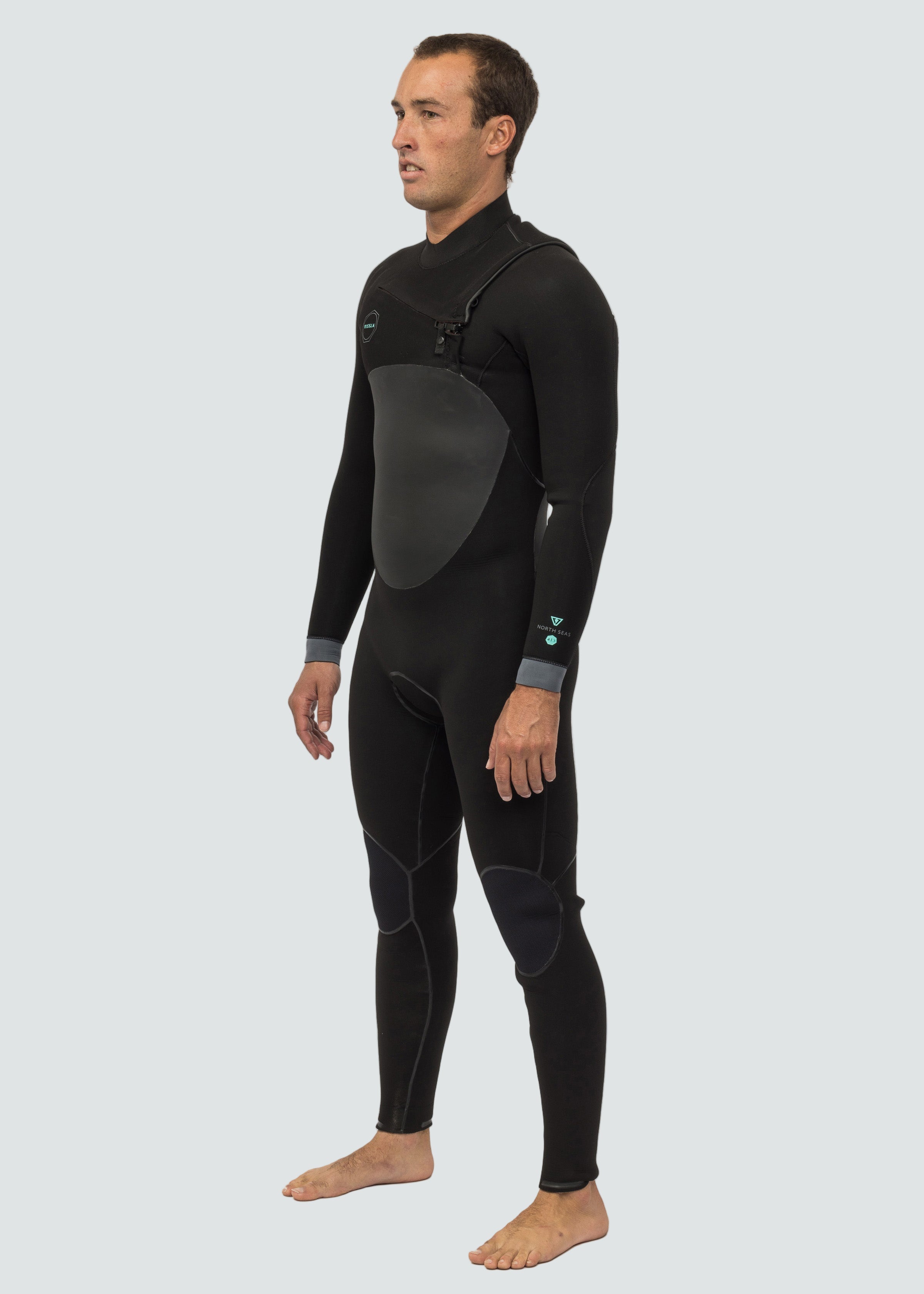 North Seas 4-3 Full Chest Zip Wetsuit image 3