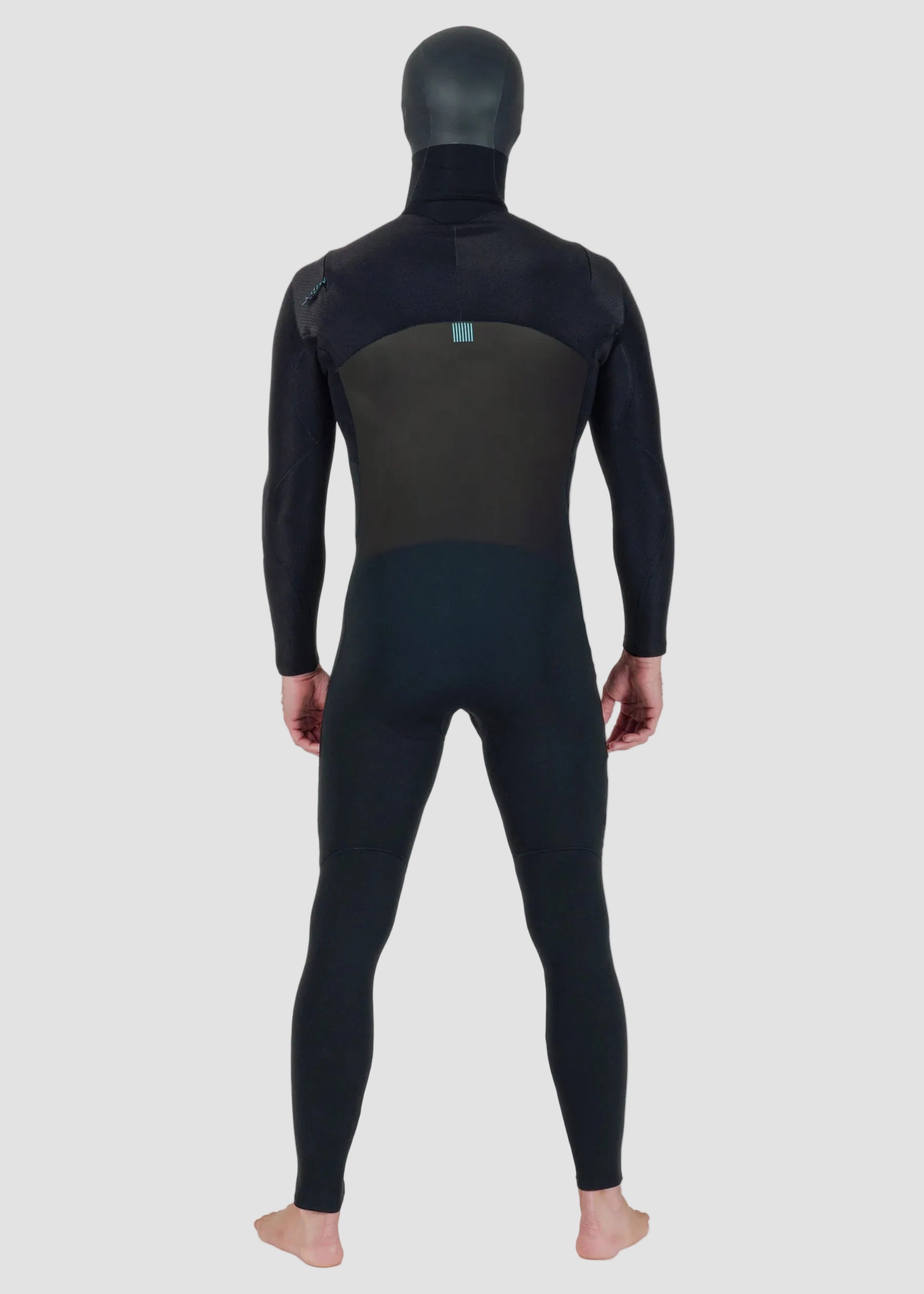 New Seas 5-4 Hooded U-Zip Full Wetsuit image 4