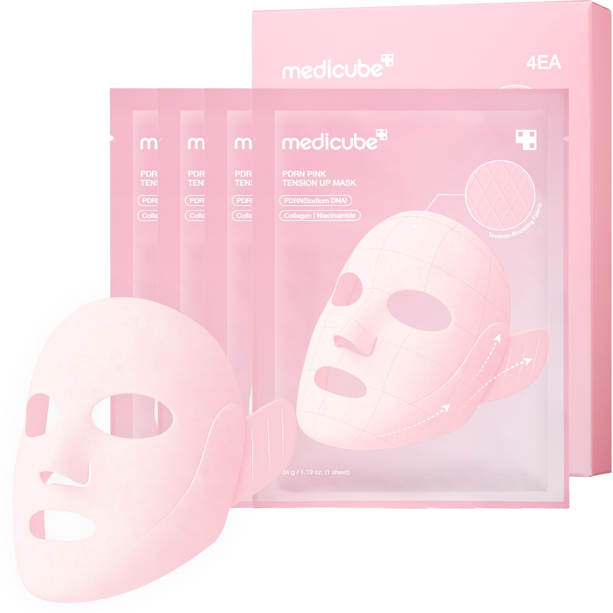 PDRN Pink Tension Up Mask image 1