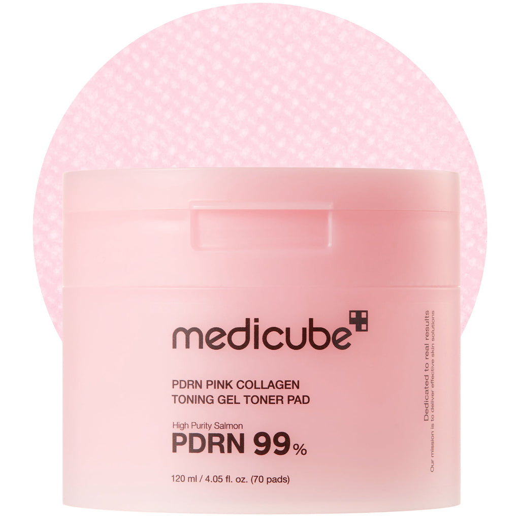 [Subscr.] PDRN Pink Collagen Gel Toner Pad image 1
