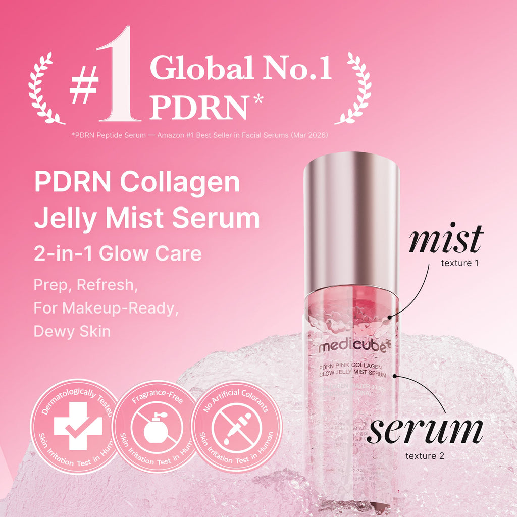 PDRN Pink Collagen Glow Jelly Mist Serum image 2