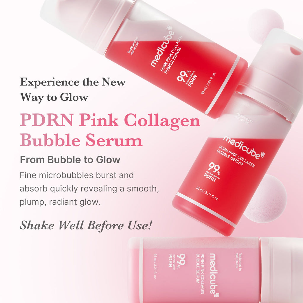 [GIFT] PDRN Pink Collagen Bubble Serum image 2