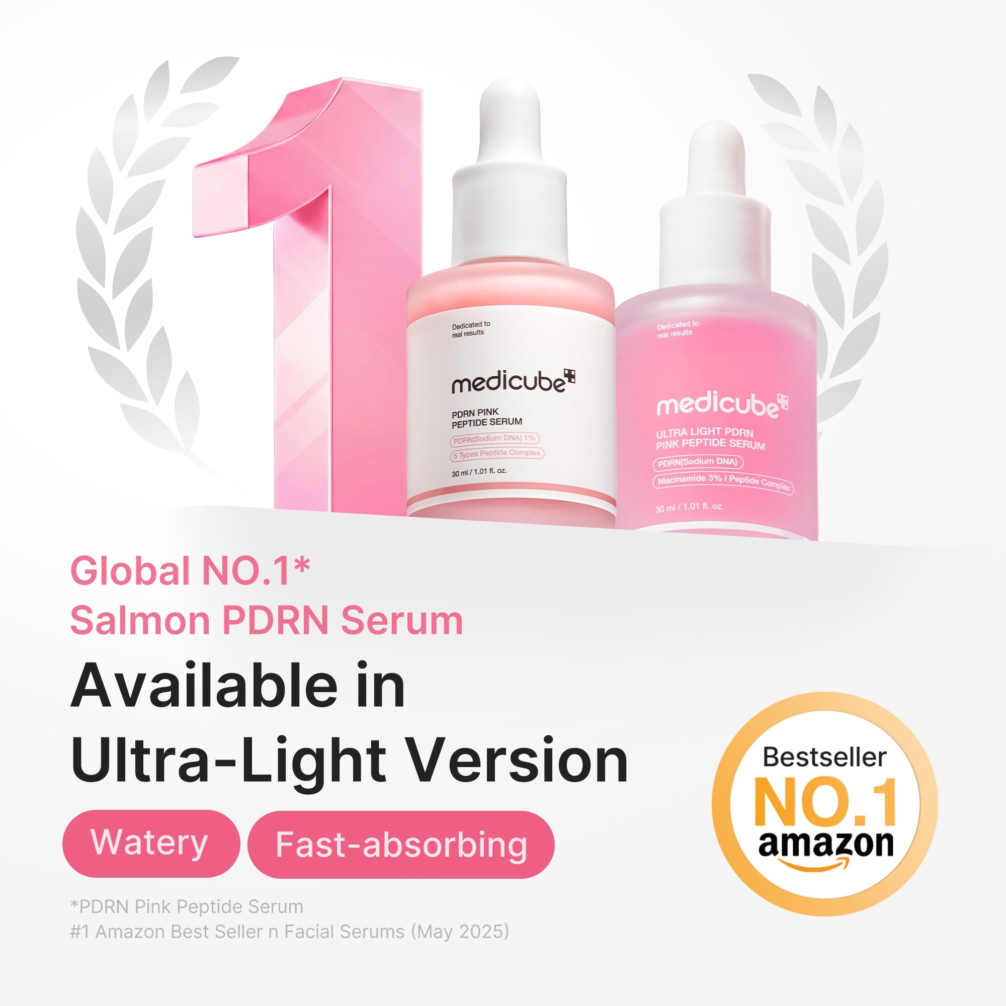 Ultra Light PDRN Pink Peptide Serum image 2