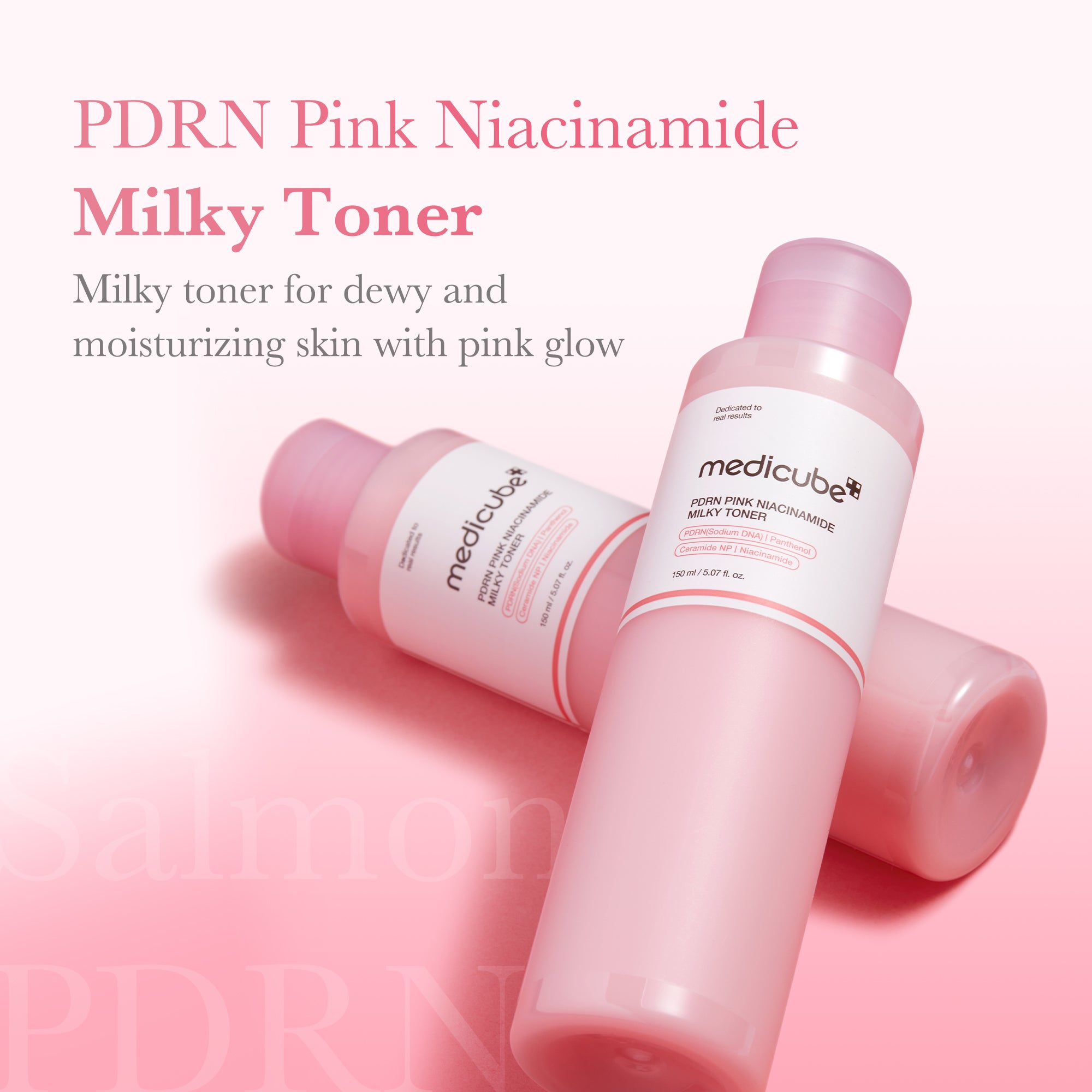 [Subscr.] PDRN Pink Niacinamide Milky Toner image 2