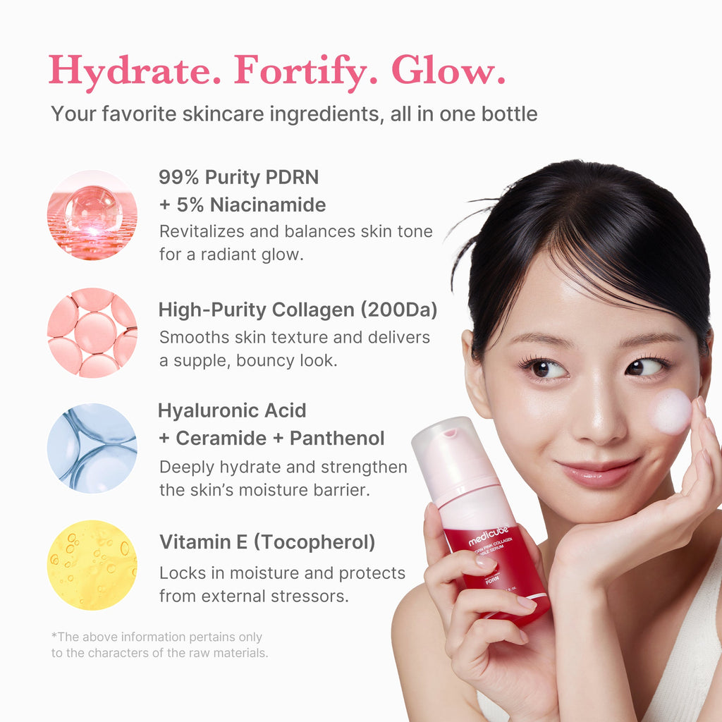 PDRN Pink Collagen Bubble Serum image 3