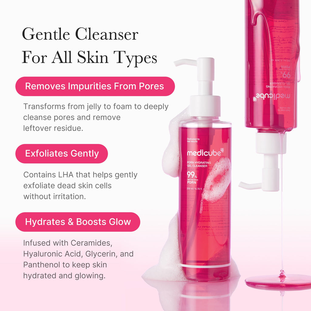 PDRN Pink Gel Cleanser image 3