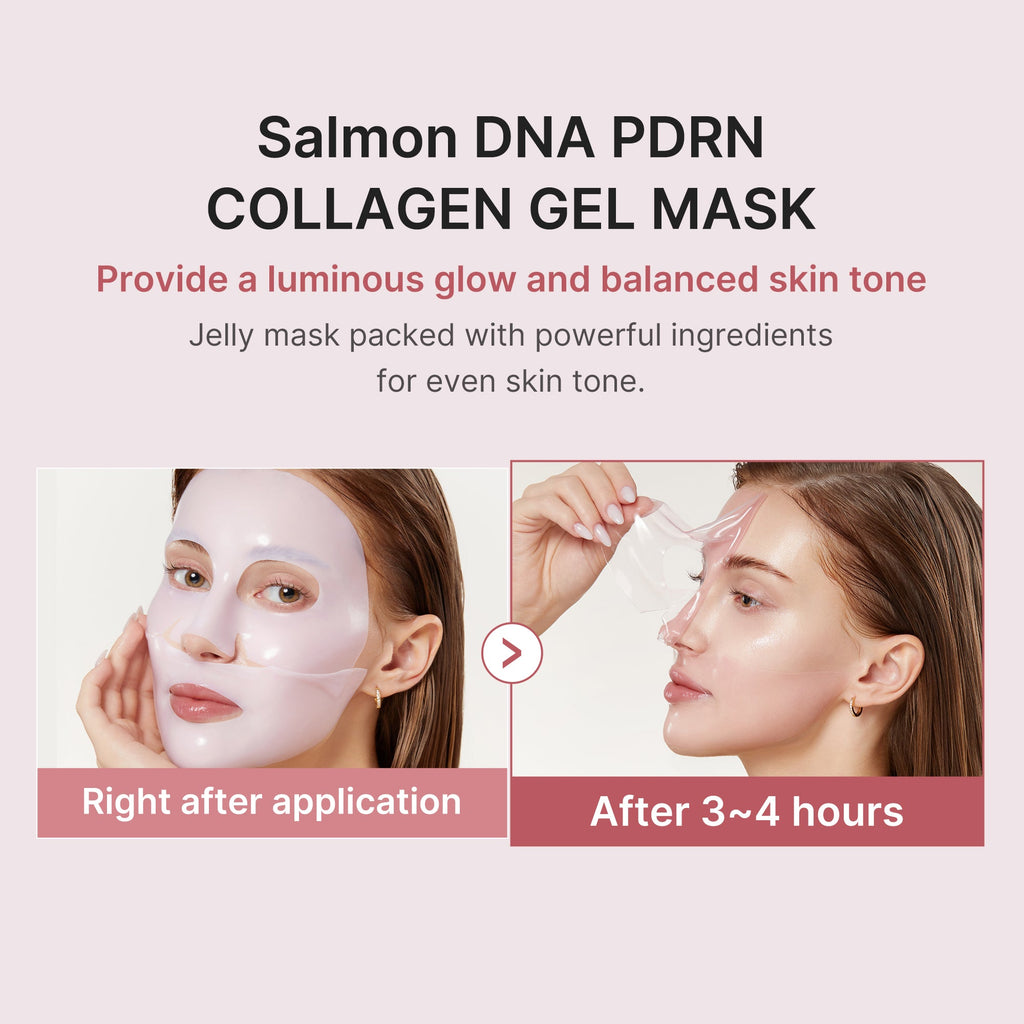 [Subscr.] Salmon PDRN Pink Collagen Jelly Gel Mask image 5