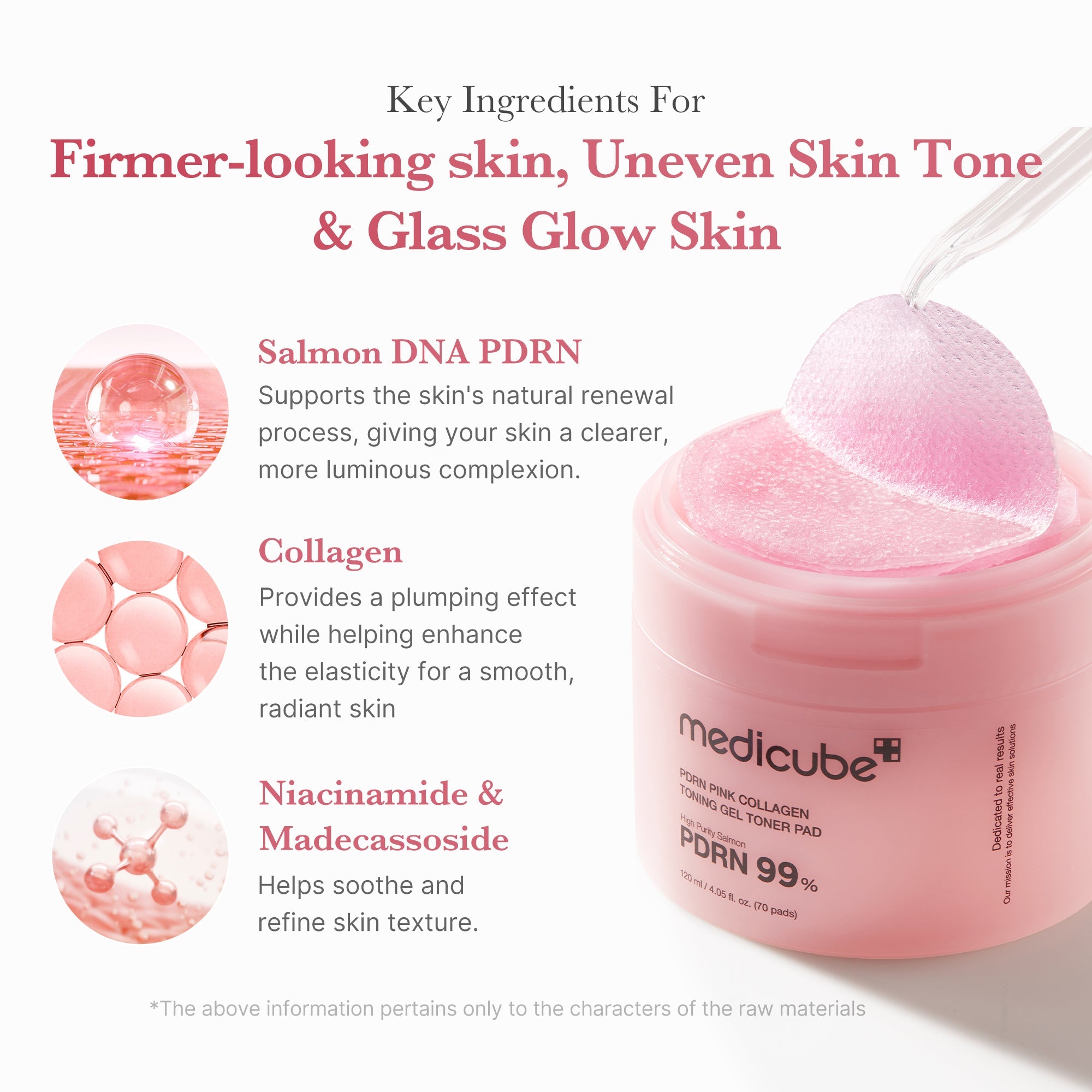 PDRN Pink Collagen Gel Toner Pad image 4