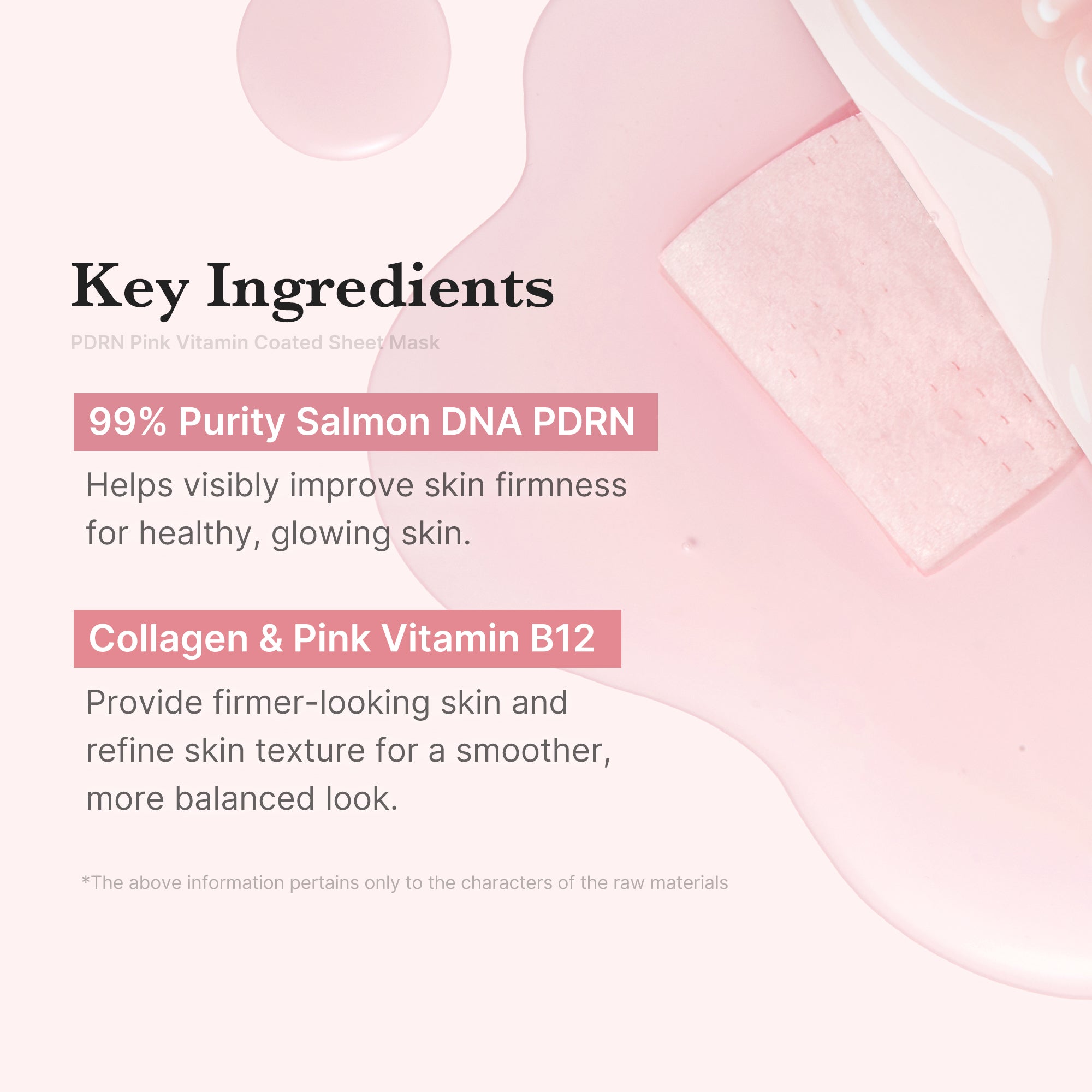[Subscr.] PDRN Pink Vita Coating Sheet Mask image 4