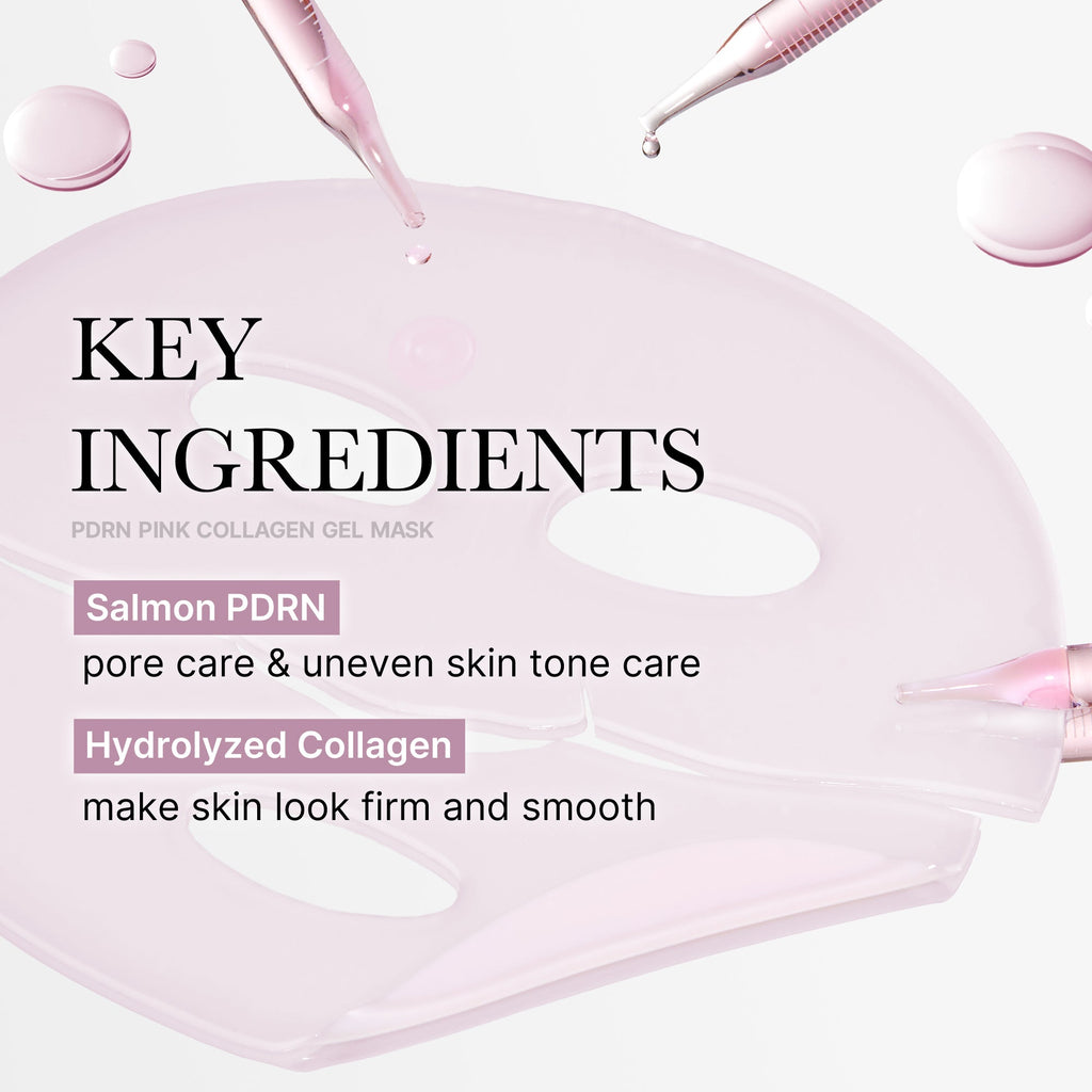 Salmon PDRN Pink Collagen Jelly Gel Mask image 5